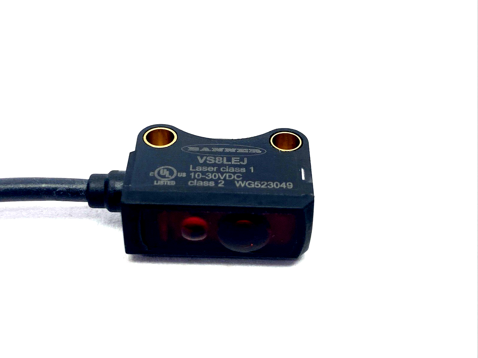 Banner VS8LEJ Miniature Photoelectric Sensor Laser Emitter 803482 - Maverick Industrial Sales