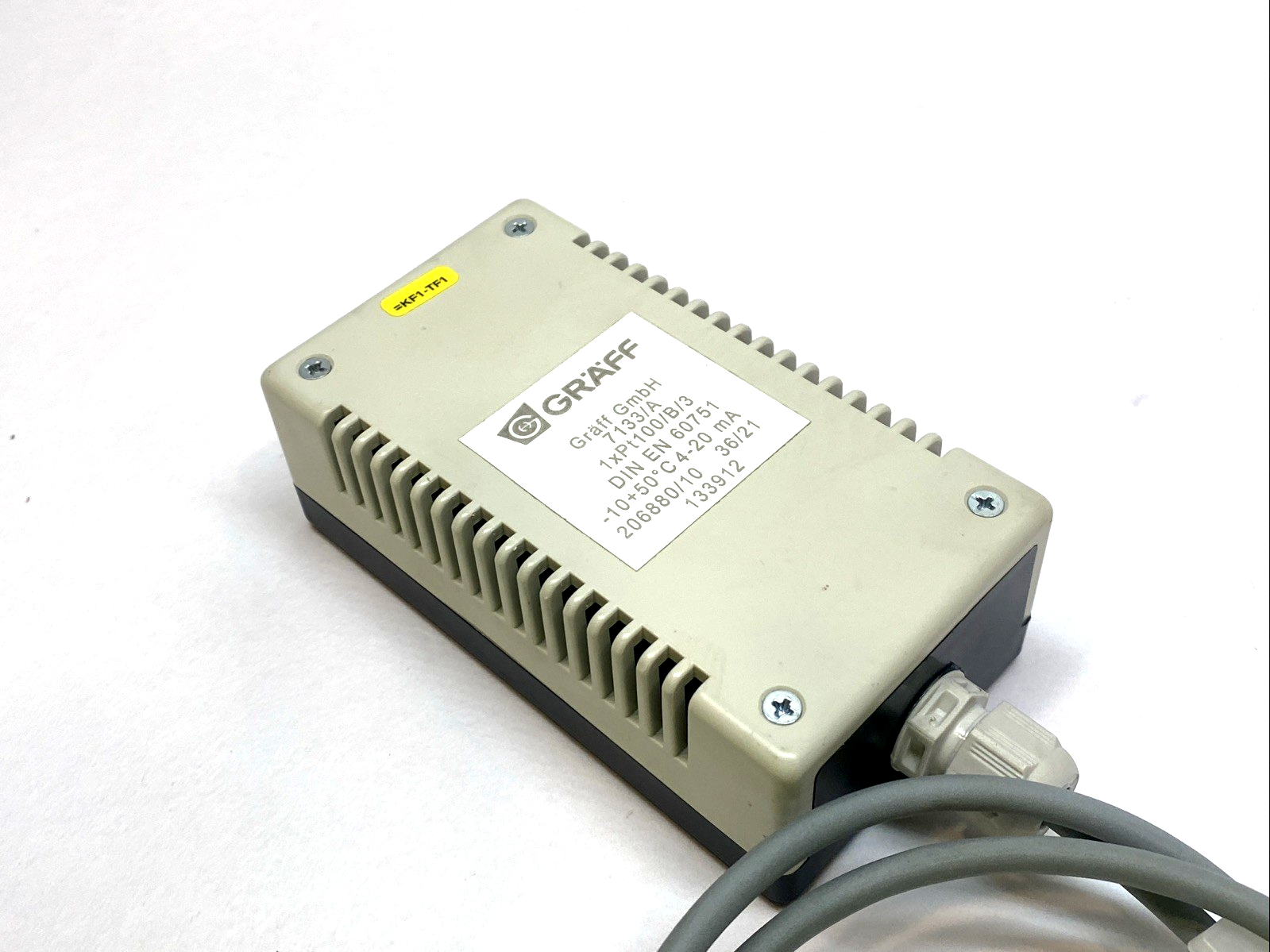 GF-7133/A | Graff Room Temperature Sensor for Dry Rooms - Used - Maverick Industrial Sales