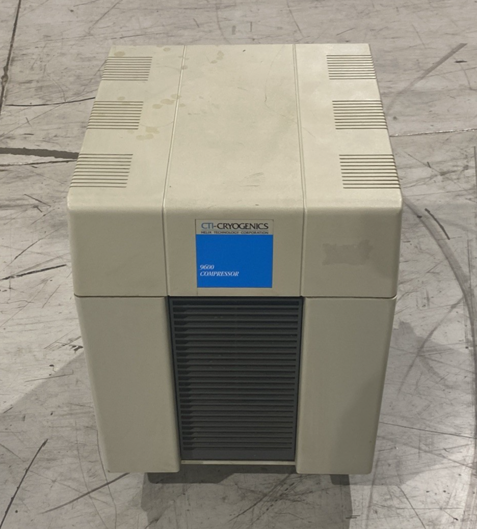 CTI Cryogenics 8135901G001 Cryopump 9600 Series Helium Compressor CRACKED CASE - Maverick Industrial Sales