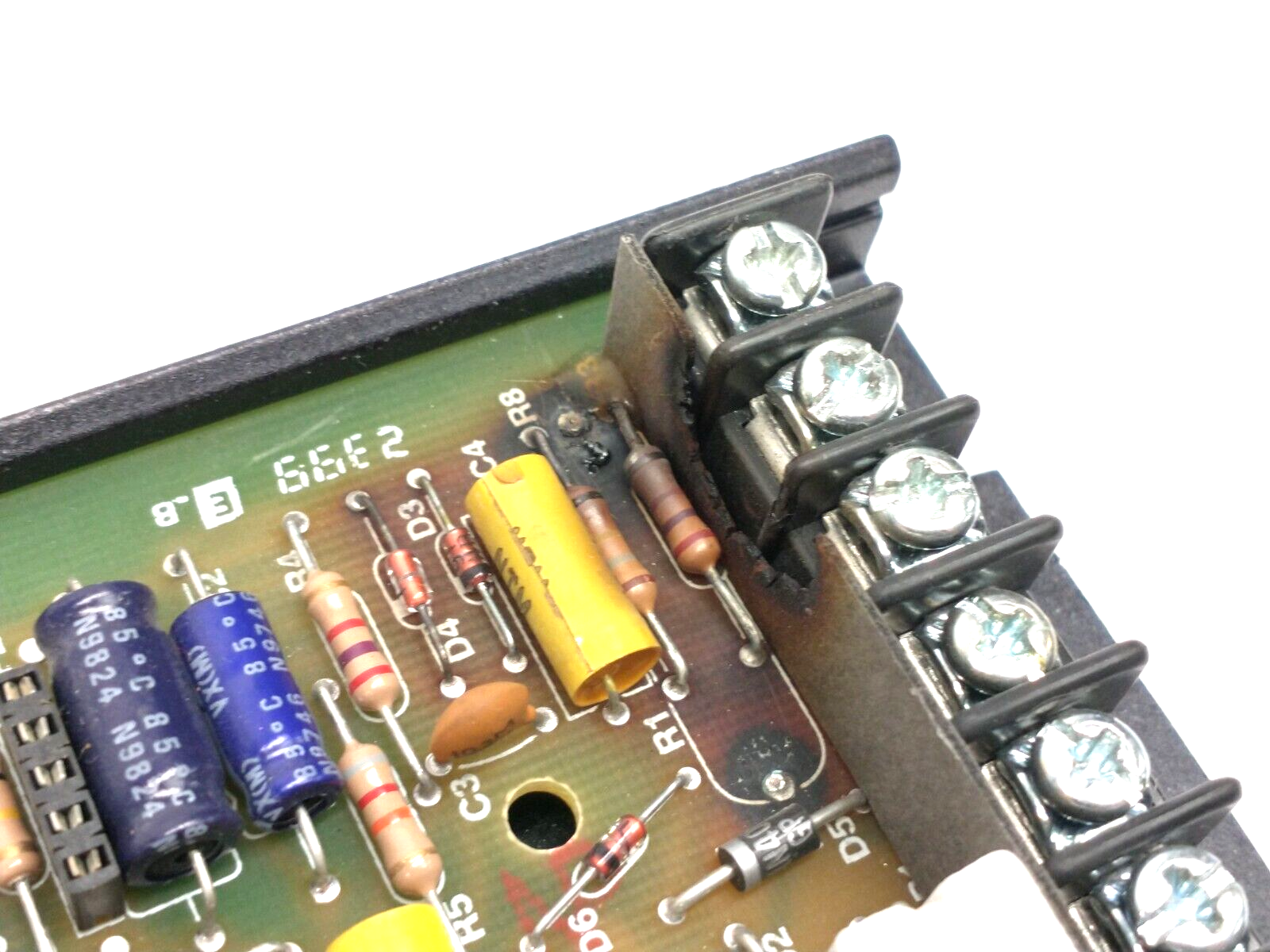 Dart Controls 123D-C-W1895 Variable Speed Control 24/36VAC 0-24/36VDC 5.5A BURNT - Maverick Industrial Sales