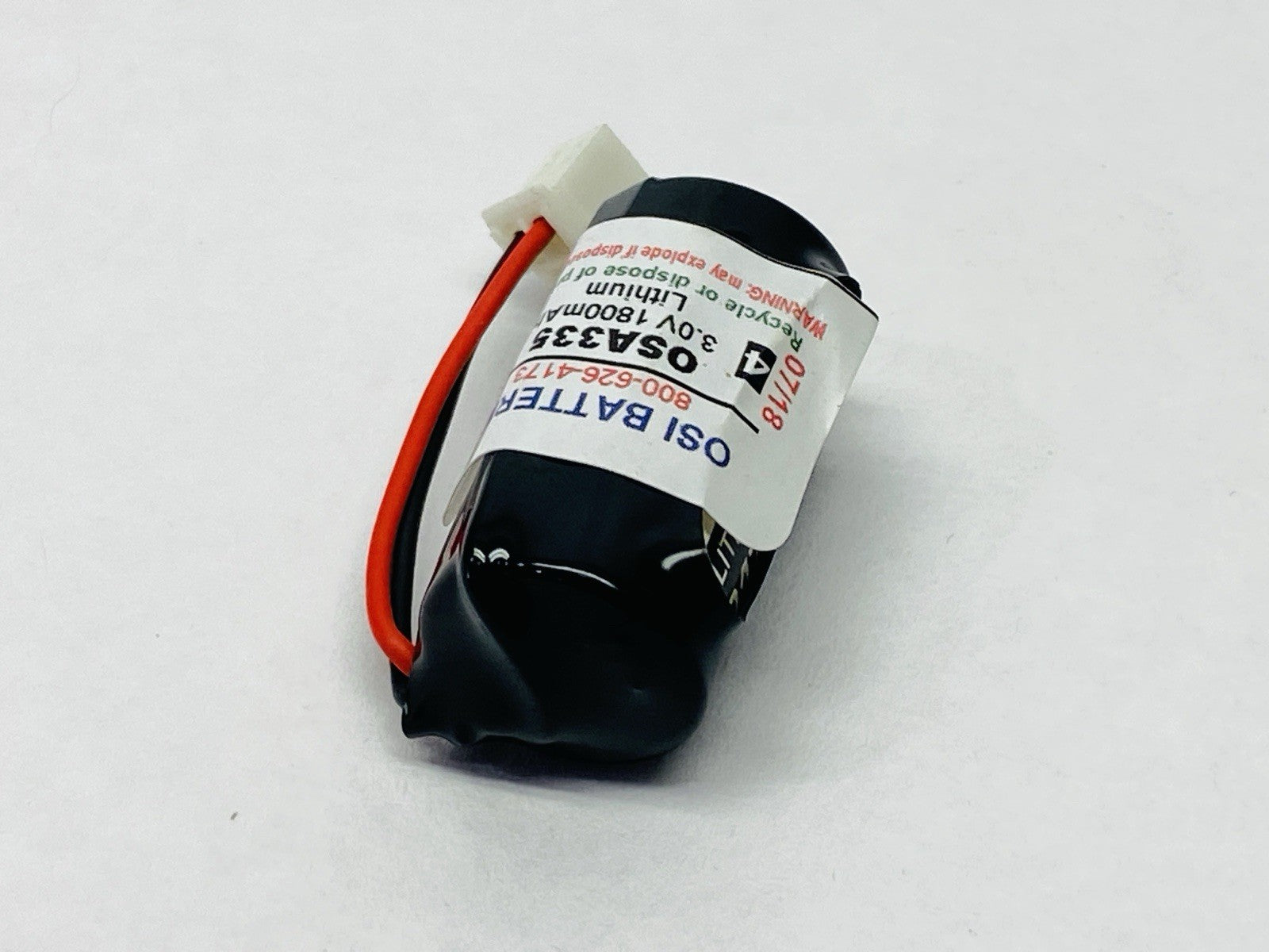 OSI Batteries OSA335 Epson T6 SCARA Robot Battery 3.0V Lithium - Maverick Industrial Sales