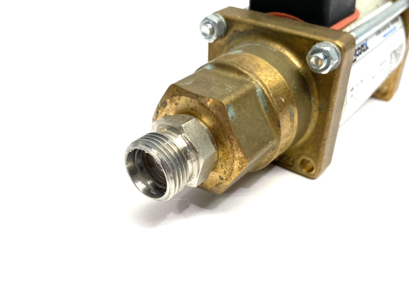 560204 | Coax Direct Acting Coaxial Valve 2/2-Way MK-10-NC-DN10-G1/4-24VDC - Used - Maverick Industrial Sales