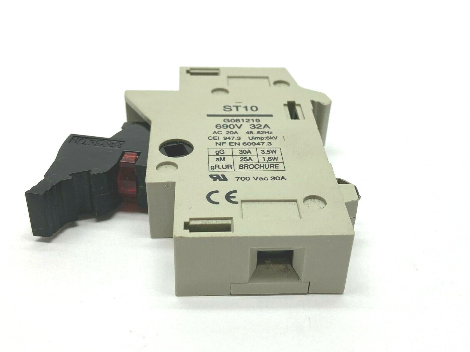 Ferraz ST10 Fuseholder CC Class 6700VAC - Used - Maverick Industrial Sales