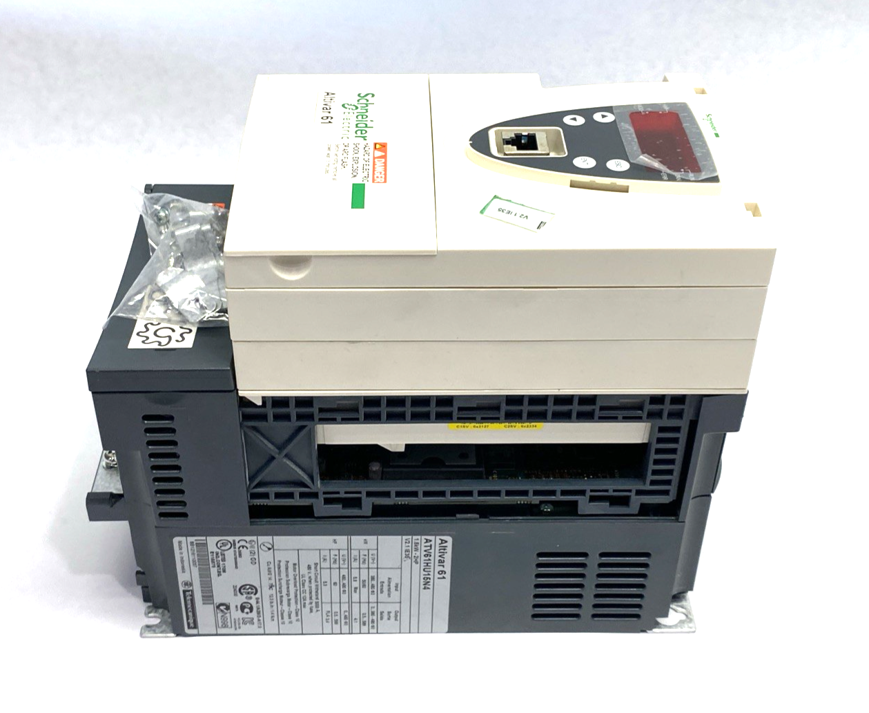 ATV61HU15N4 | Schneider Electric Telemecanique Altivar 61 VFD 1.5kW 2HP 3-Phases - Used - Maverick Industrial Sales