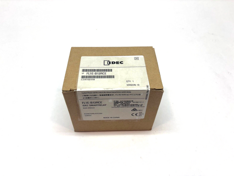 IDEC FL1E-B12RCE Smartrelay Base Module, V. 10 - Maverick Industrial Sales