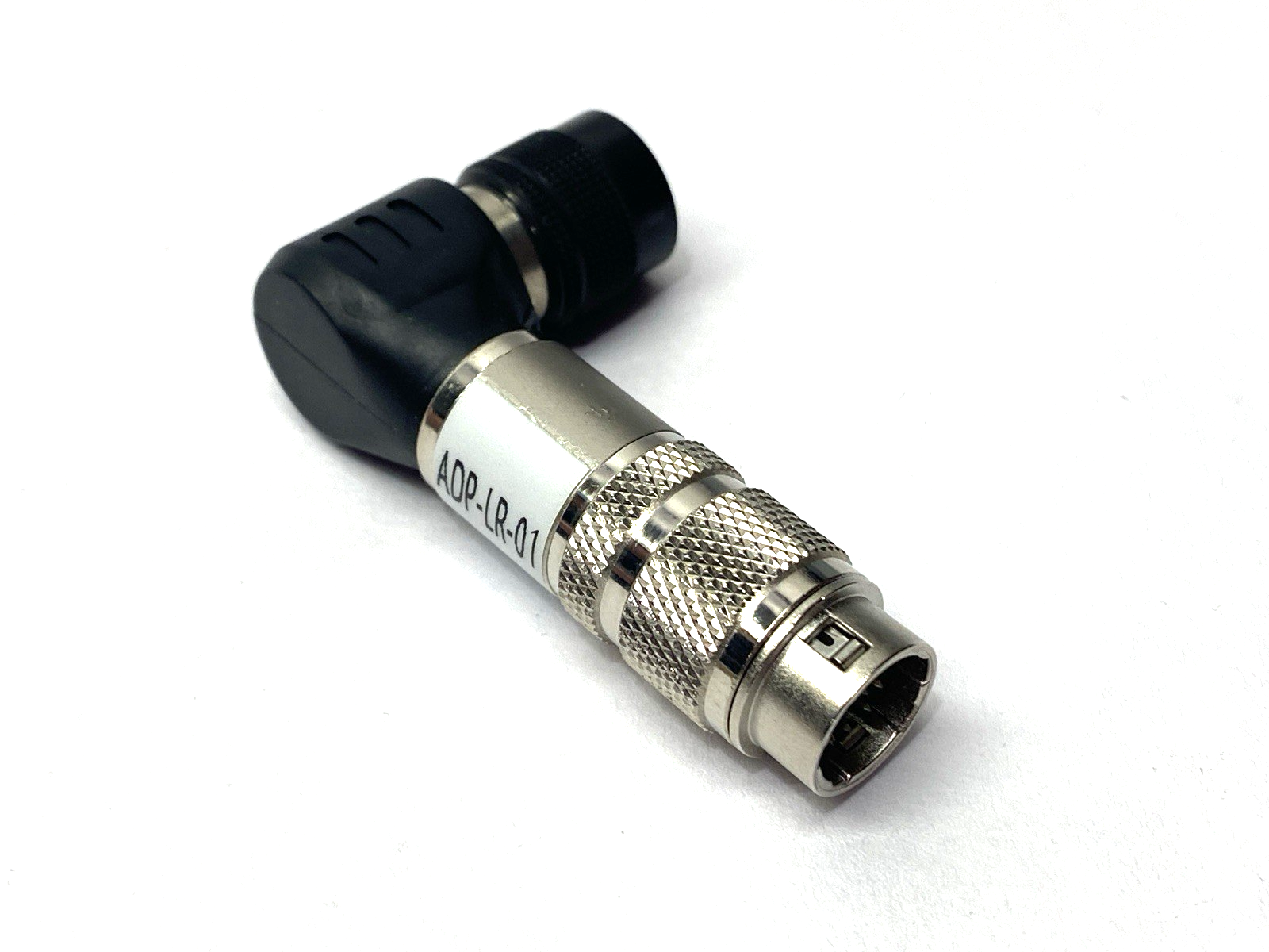 ADP-LR-01 Right Angle Adapter 12-Pin Female to Male - Maverick Industrial Sales