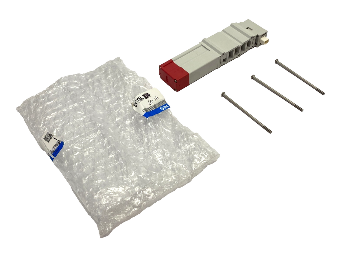 SMC SY70M-60-1A Pneumatic Spacer Assembly, Double Check - Maverick Industrial Sales