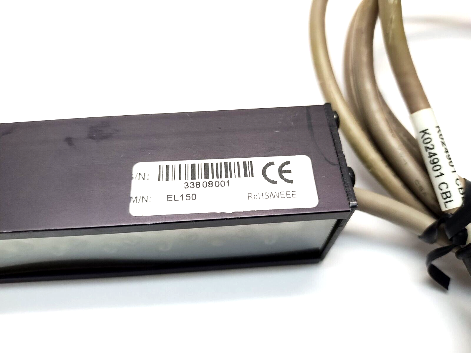 Advanced Illumination EL150 Linear Lighting Array, White, 15"L, EL150084-WHI - Used - Maverick Industrial Sales