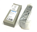 Festo J-5-1/4-B Pneumatic Valve 5/2 Double Solenoid 1/4" Ports 14295 - Maverick Industrial Sales