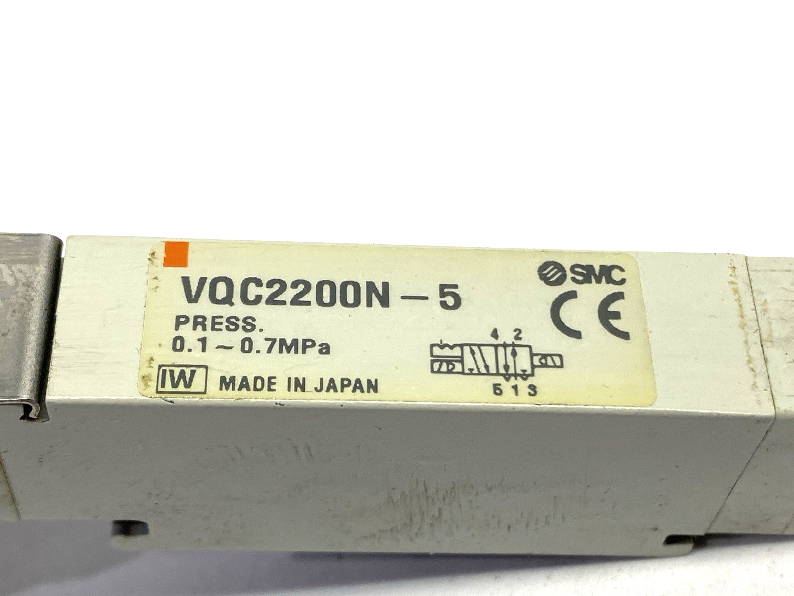 SMC VQC2200N-51 Pneumatic Double Solenoid Valve 5-Port - Maverick Industrial Sales