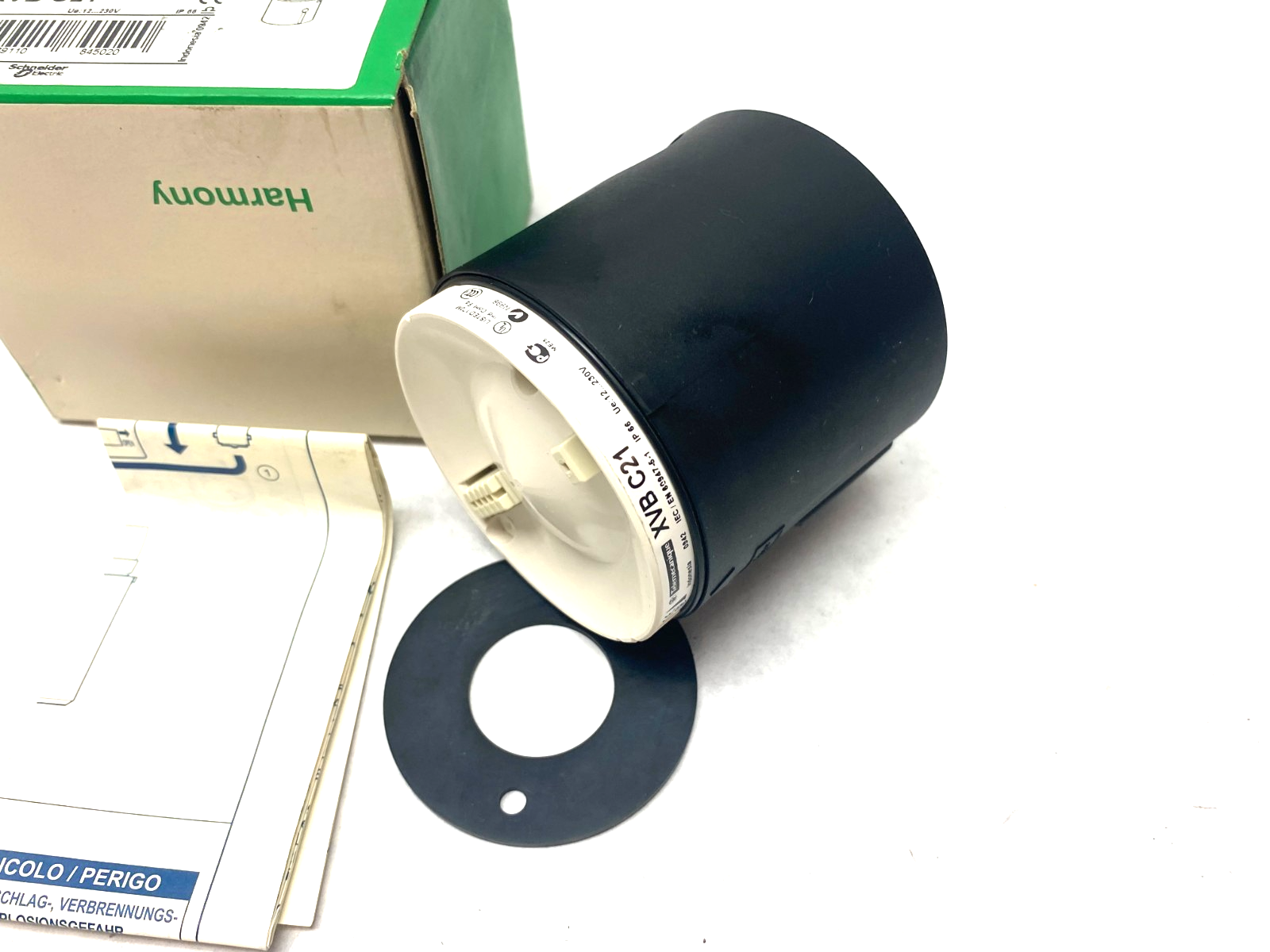 Schneider Electric XVB C21 Harmony Stack Light Beacon Base Unit 084502 - Maverick Industrial Sales