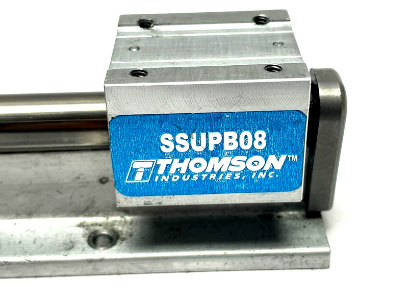 Thomson SSUPBO8 Ball Bearing Pillow Block w/ Rail - Maverick Industrial Sales