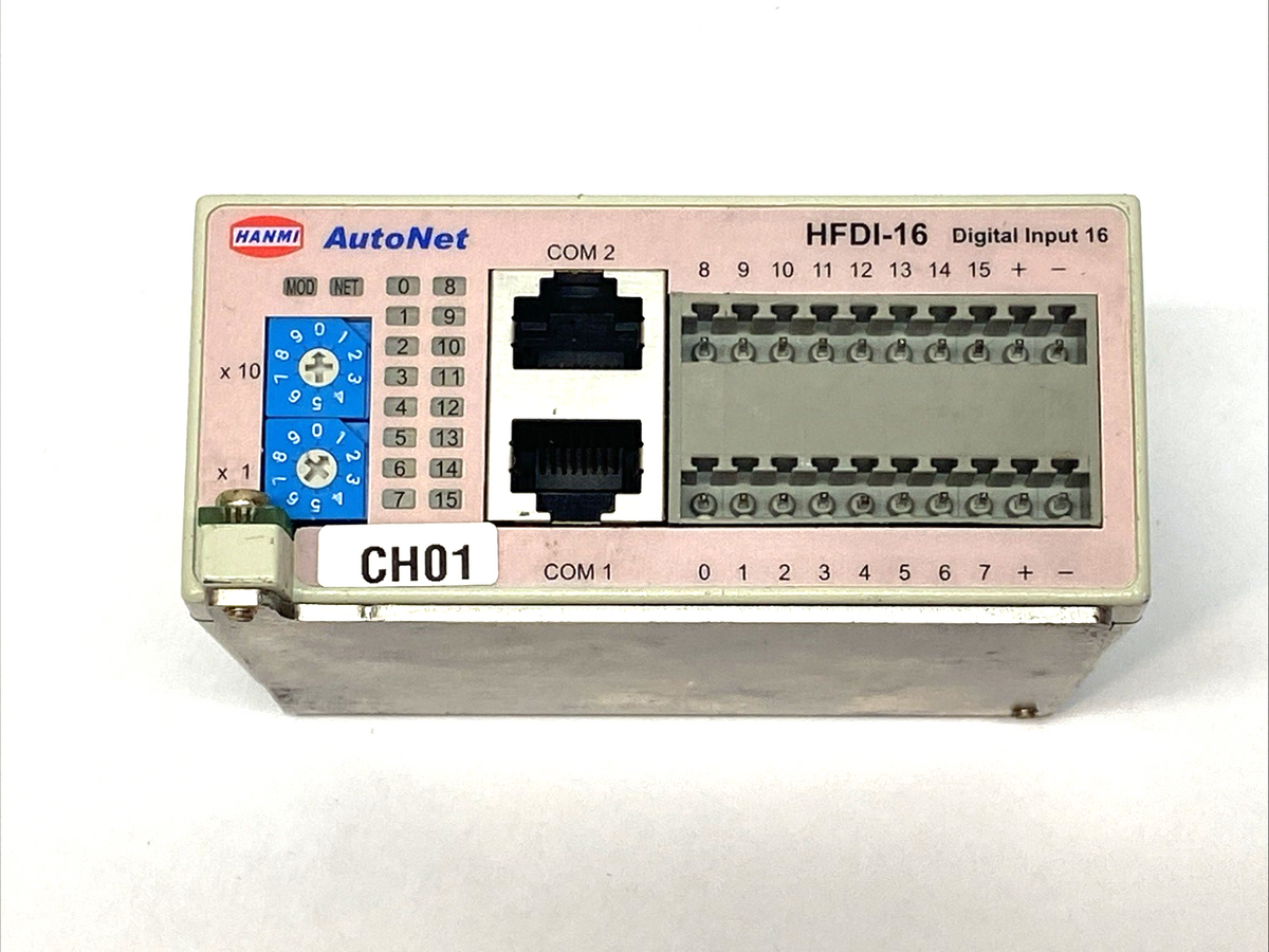 Hanmi HDFI-16 AutoNet Digital Input 16 Module - Maverick Industrial Sales