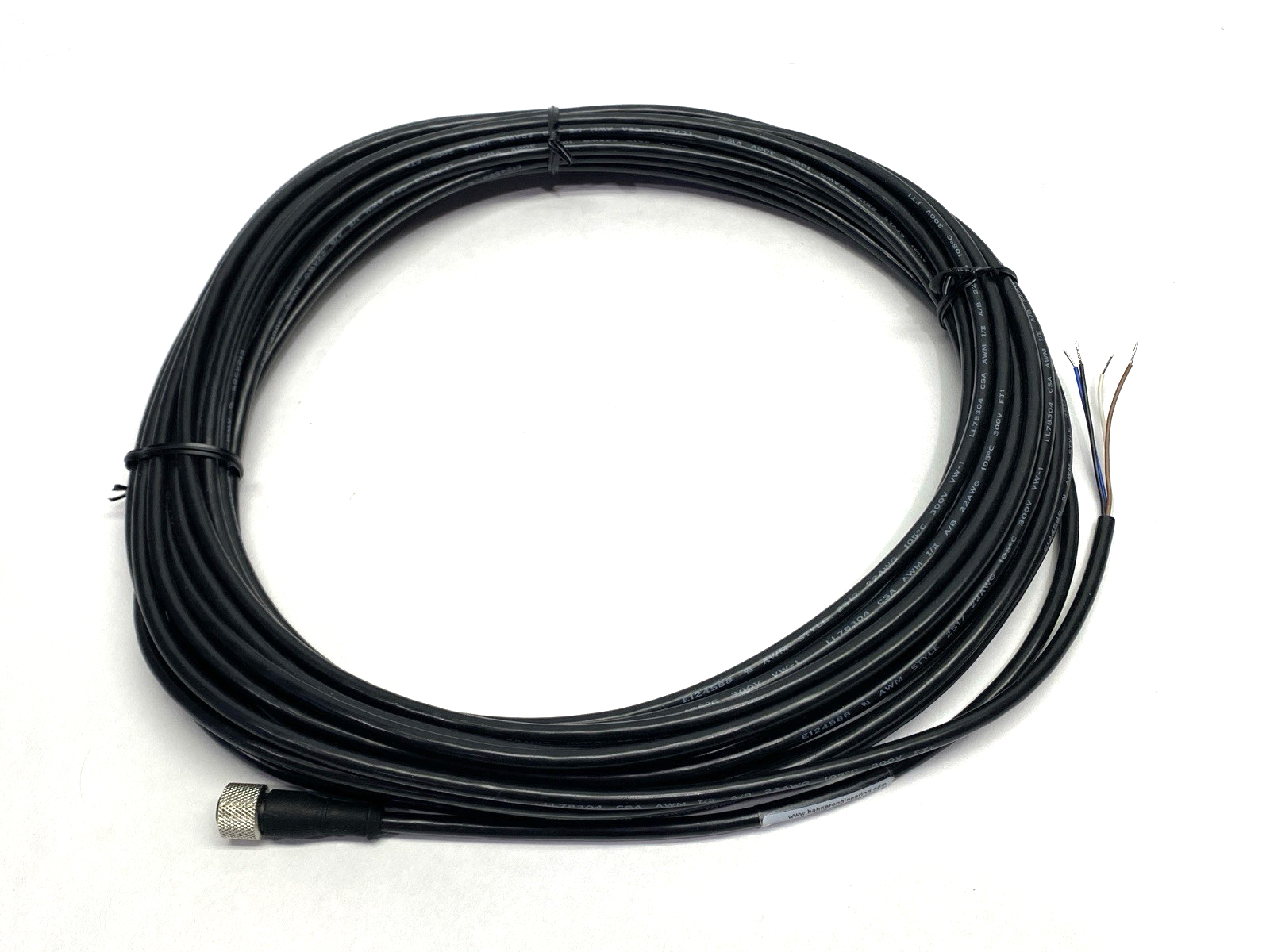 Banner MQDC-450 Single-Ended M12 Female Cordset 33649 - Maverick Industrial Sales