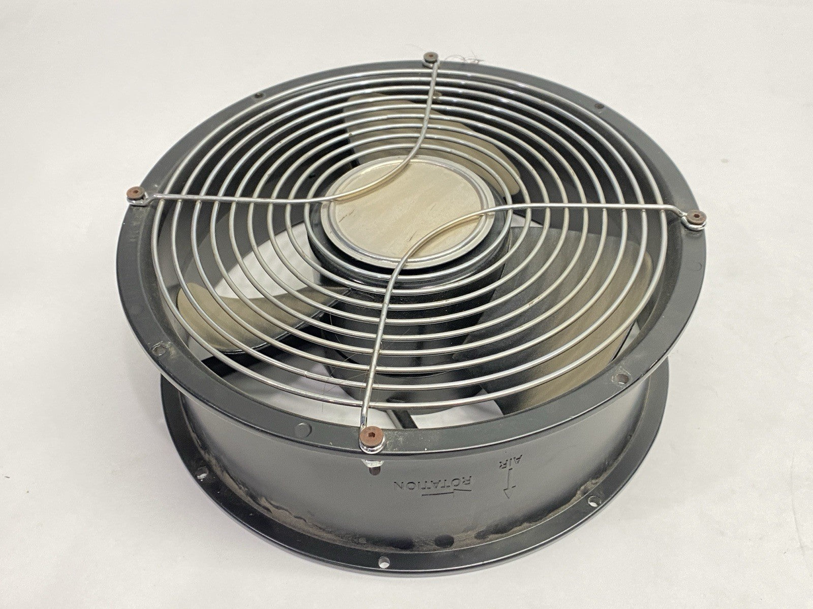 F254AP-1-2 | Fantec Thermal Management AC Fan 0.22/0.24A 100-120V 34/37W w/ Guards - Used - Maverick Industrial Sales