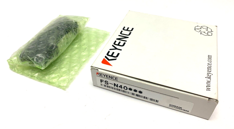 Keyence FS-N40*** Digital Fiber Optic Sensor Zero Line Expansion Unit 10-30VDC - Maverick Industrial Sales