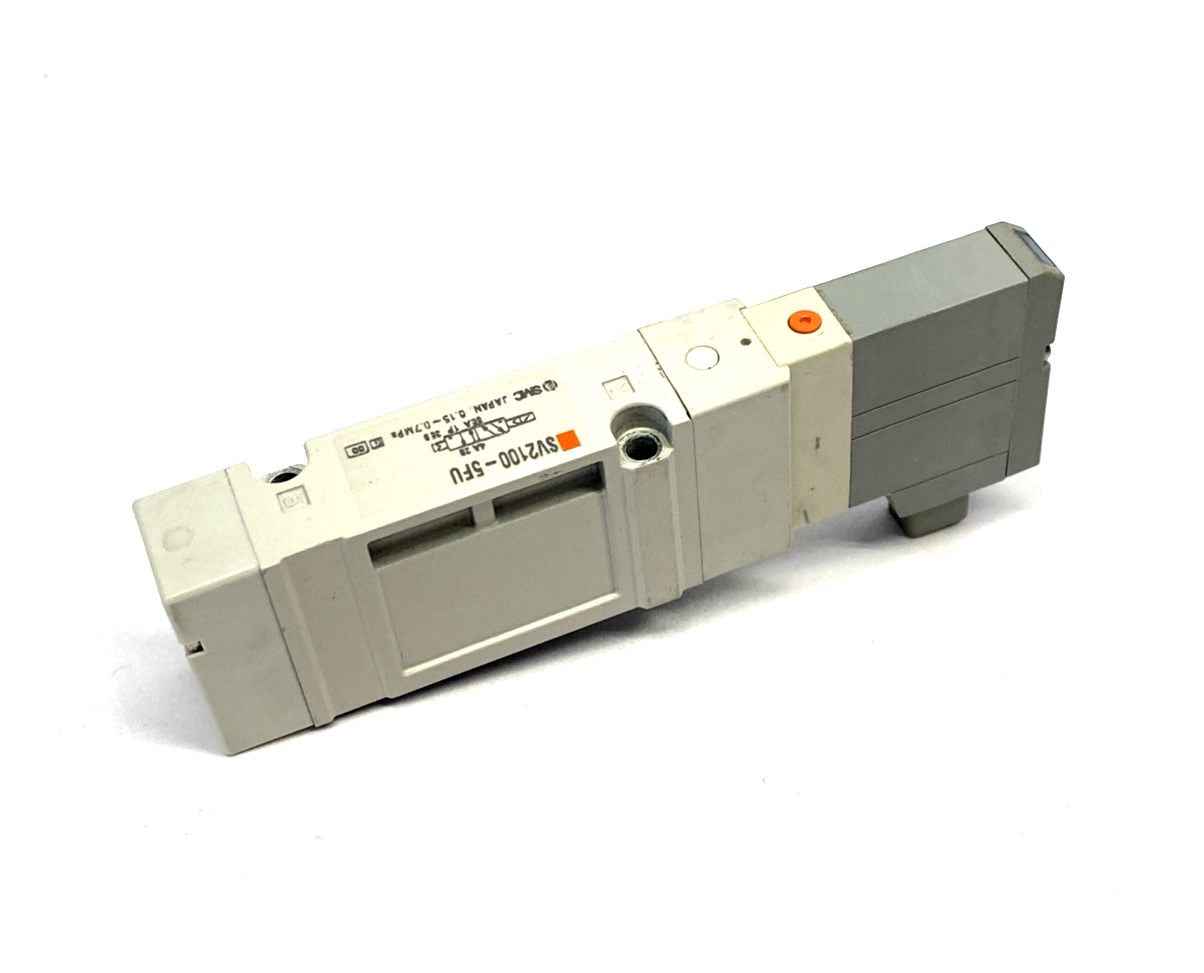 SMC SV2100-5FU Pneumatic Solenoid Valve, 2-Position Single - Maverick Industrial Sales