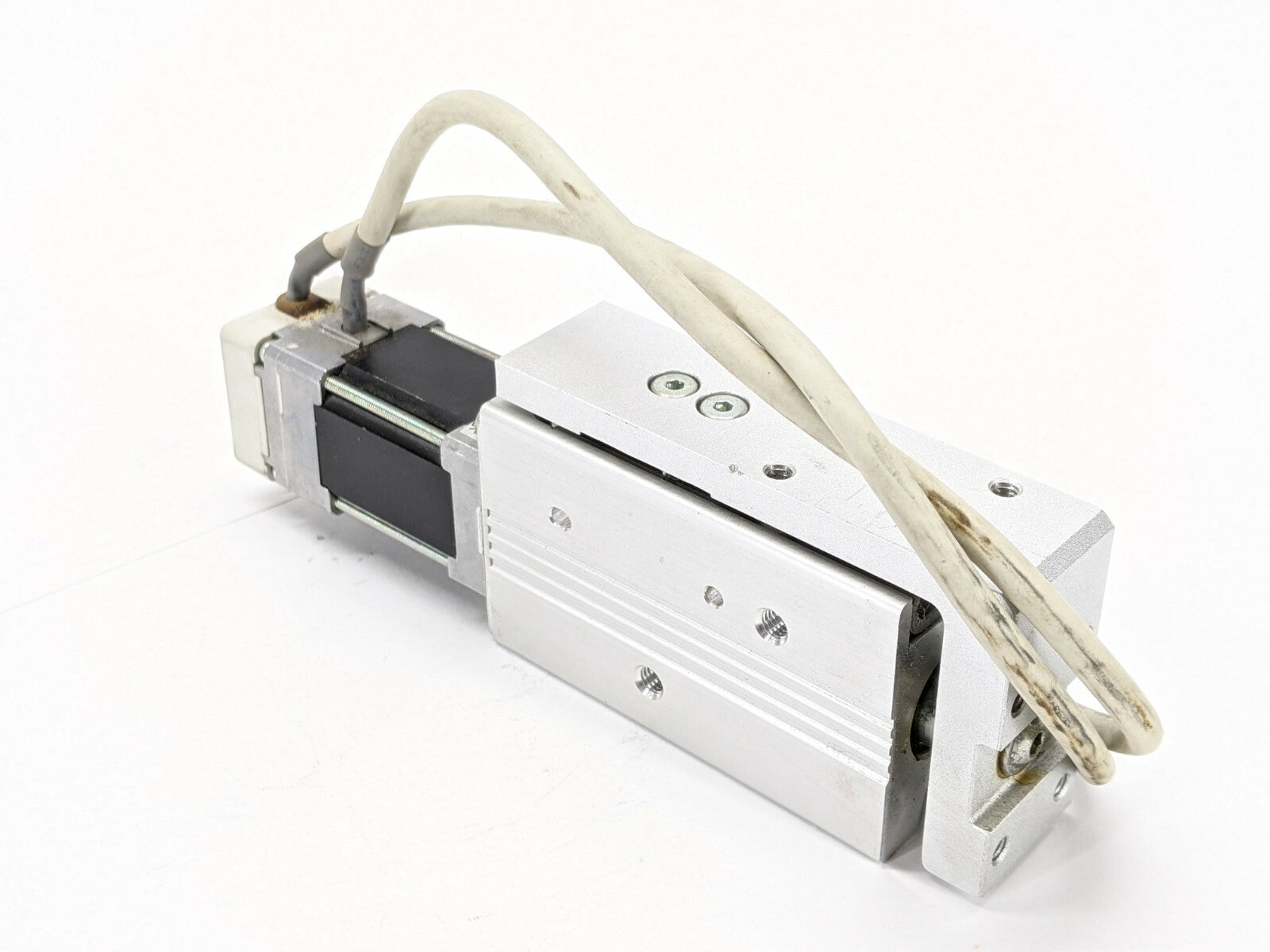 LEPS10K-25-S31P1 | SMC Electric Actuator 25mm Stroke 24VDC Class 2 - Used - Maverick Industrial Sales