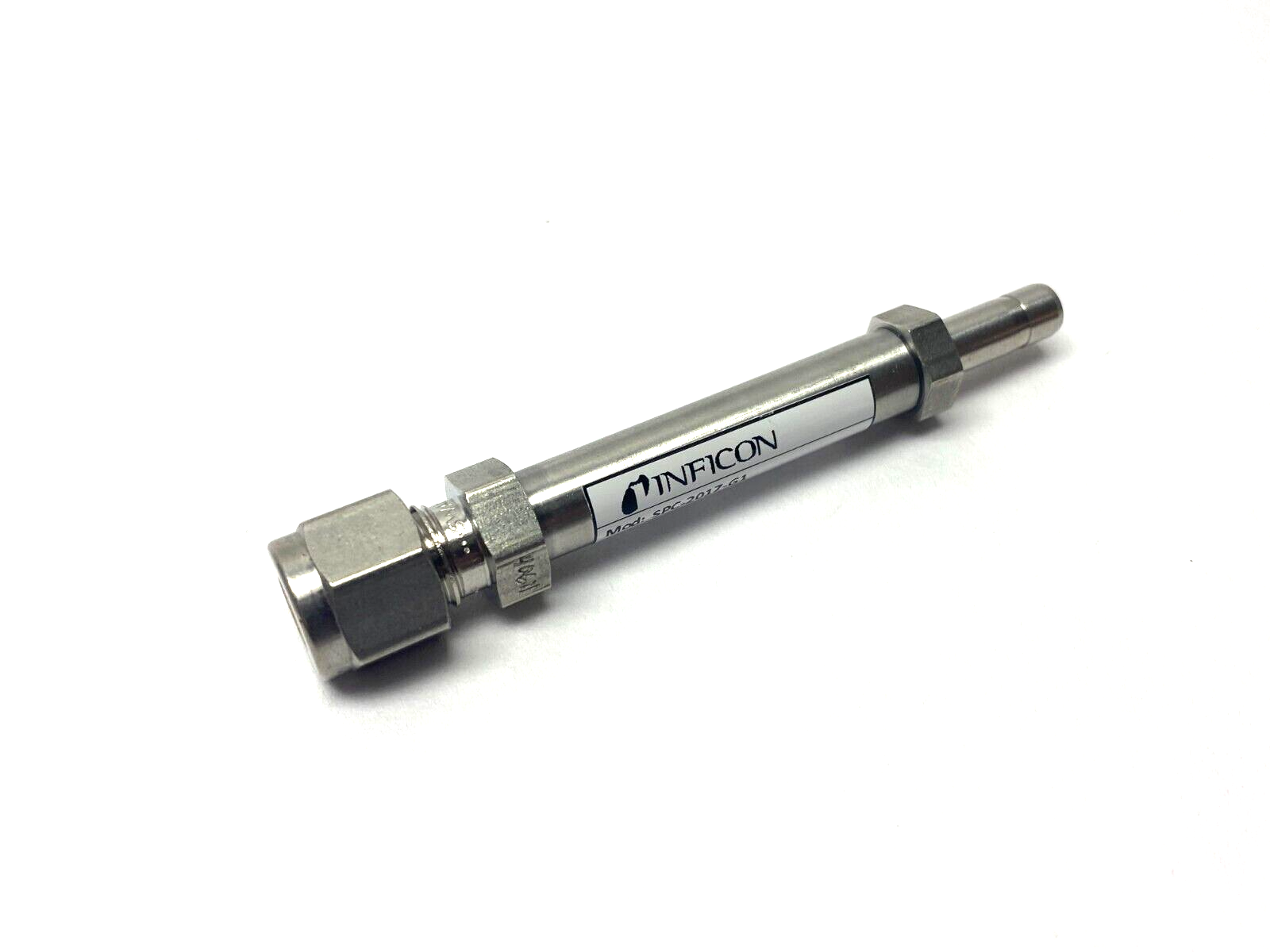 Inficon SPC-2017-G1 Helium Leak Detection Vacuum Jet Nozzle 4.96E-5 atmcc/sec - Maverick Industrial Sales