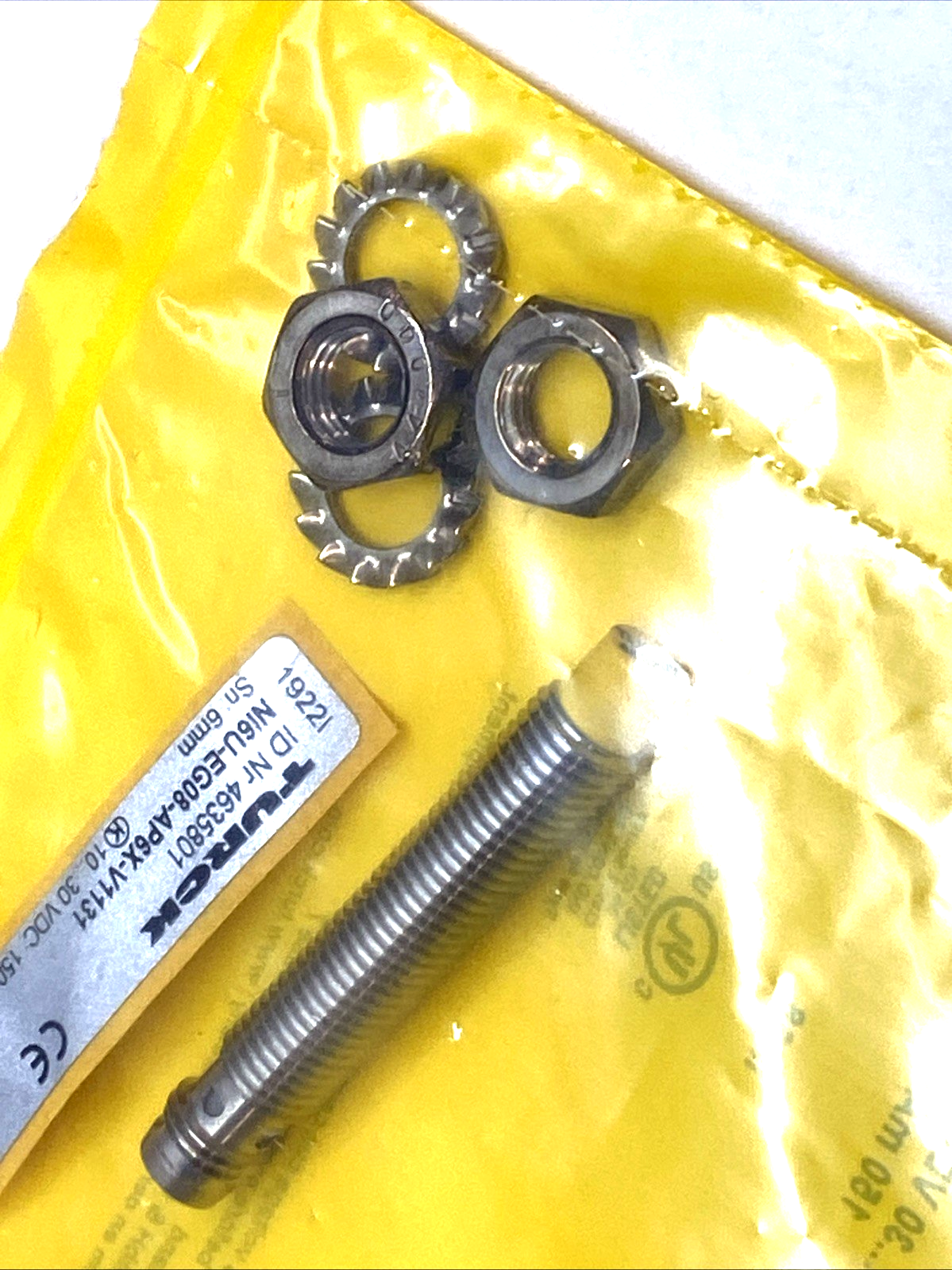 NI6U-EG08-AP6X-V1131 | Turck Inductive Sensor M8 6mm PNP NO IP68 - New - Maverick Industrial Sales