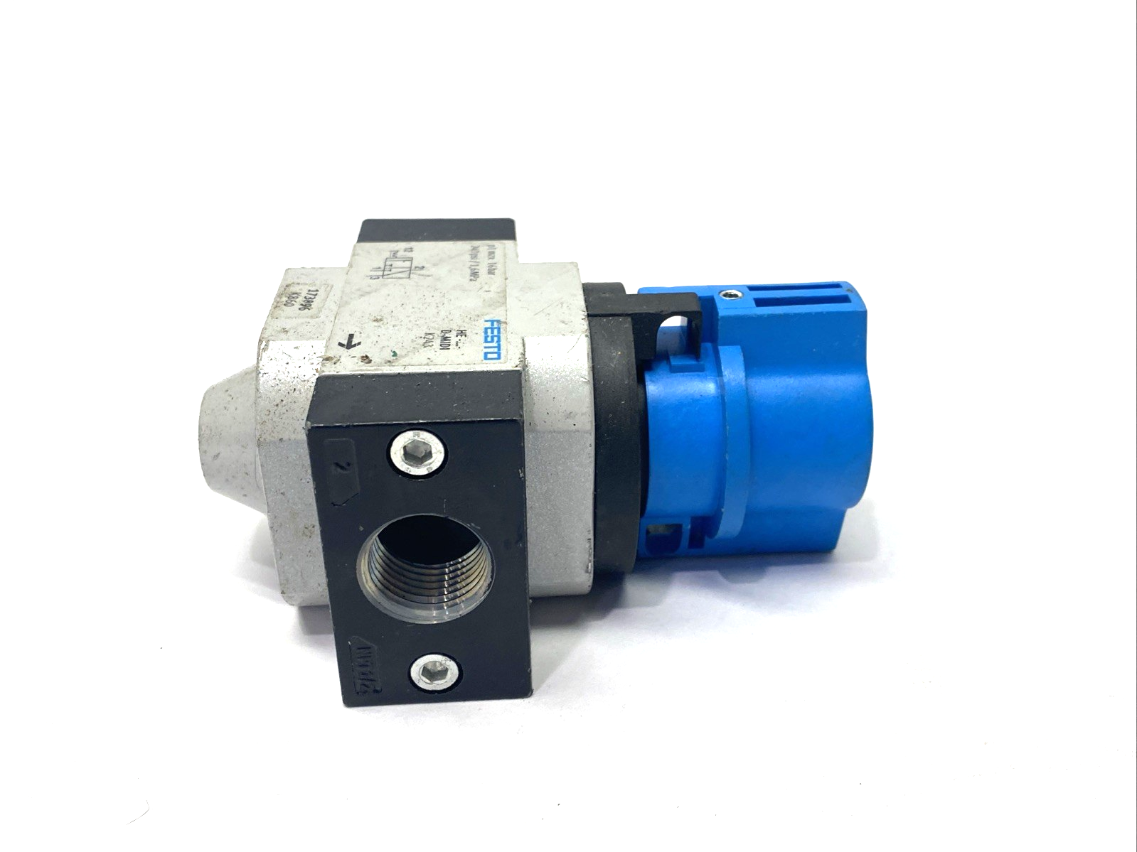 HE-1/2-D-MIDI-NPT | Festo Pneumatic On/Off Valve - Used - Maverick Industrial Sales