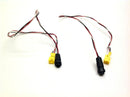 117-EE889 Pigtail Set W/ Switchcraft 3 Pin Connector & 1-1394450-3 LOT OF 2 - Maverick Industrial Sales