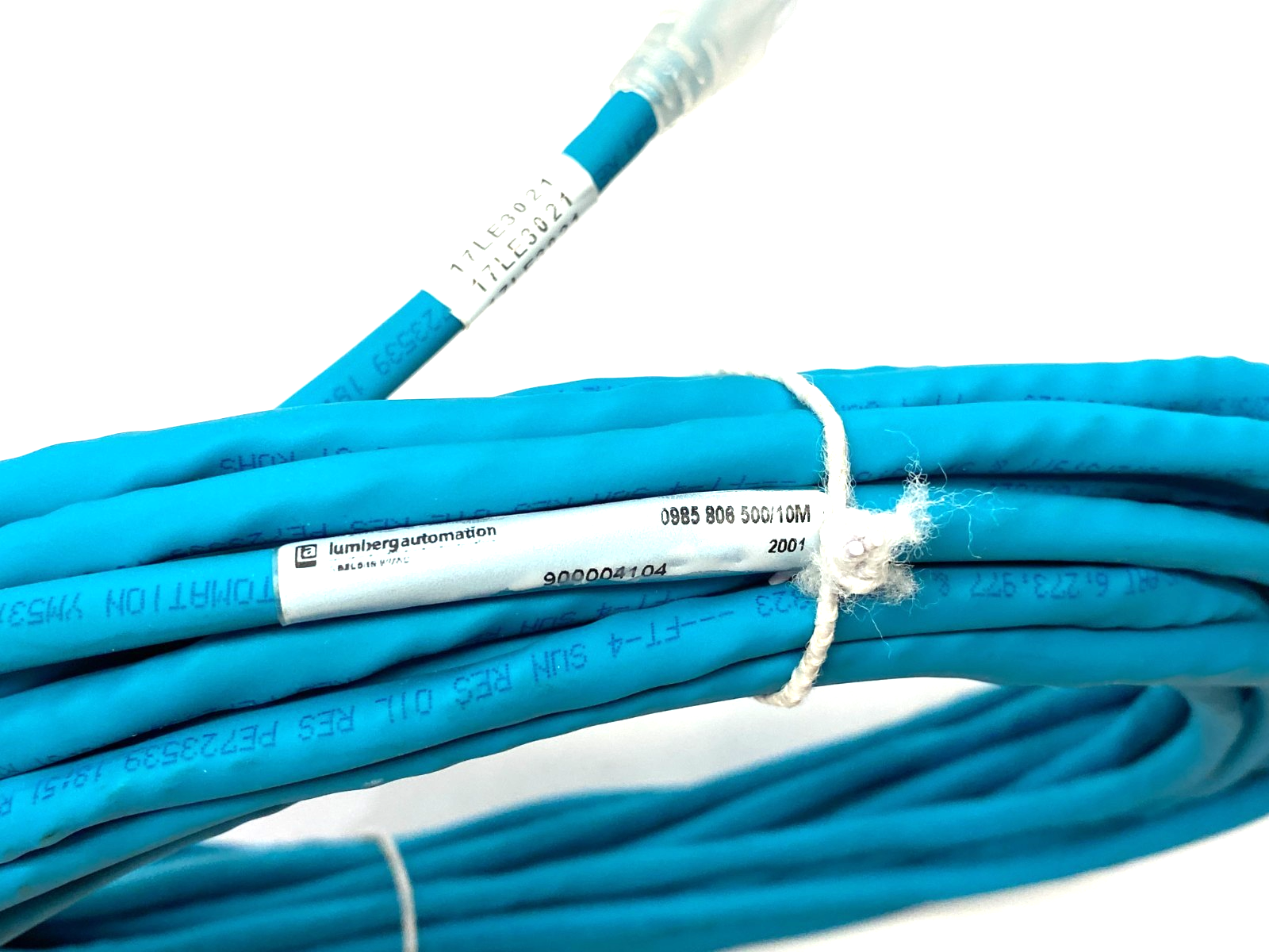 900004104 | Lumberg Automation Double Ended Ind. Ethernet Cordset 0985 806 500/10M - New Other - Maverick Industrial Sales