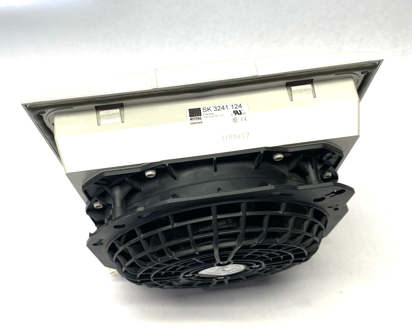 Rittal SK 3241.124 TopTherm Filter Fan Exhaust Grille Unit IP54 Beige 3241124 - Maverick Industrial Sales