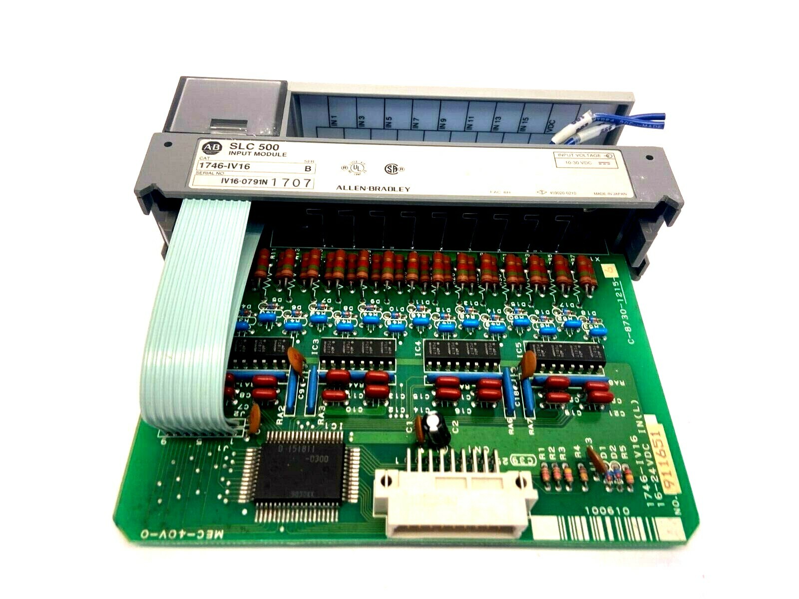 1746-IV16 | Allen Bradley Ser B SLC 500 Input Module - Used - Maverick Industrial Sales