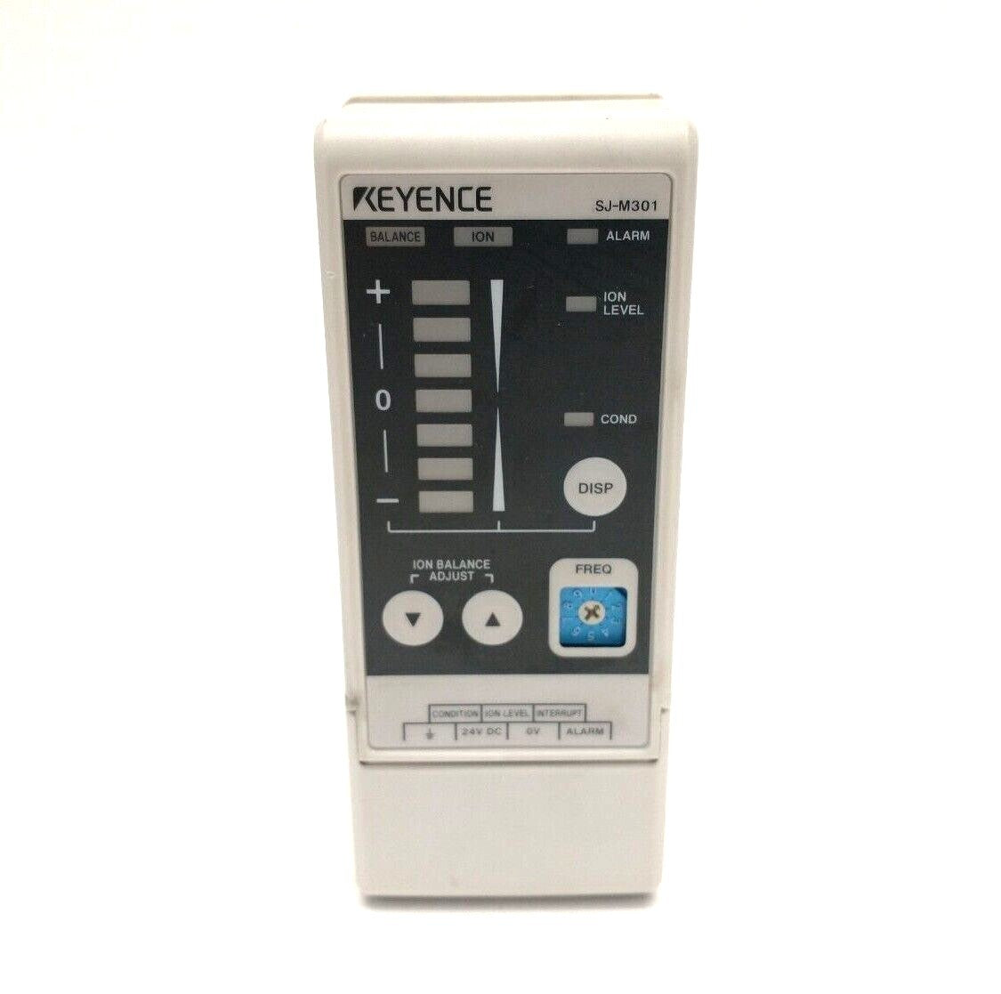 SJ-M301 | Keyence High-performance Micro Static Eliminator Controller 24VDC - For parts or not working - Maverick Industrial Sales