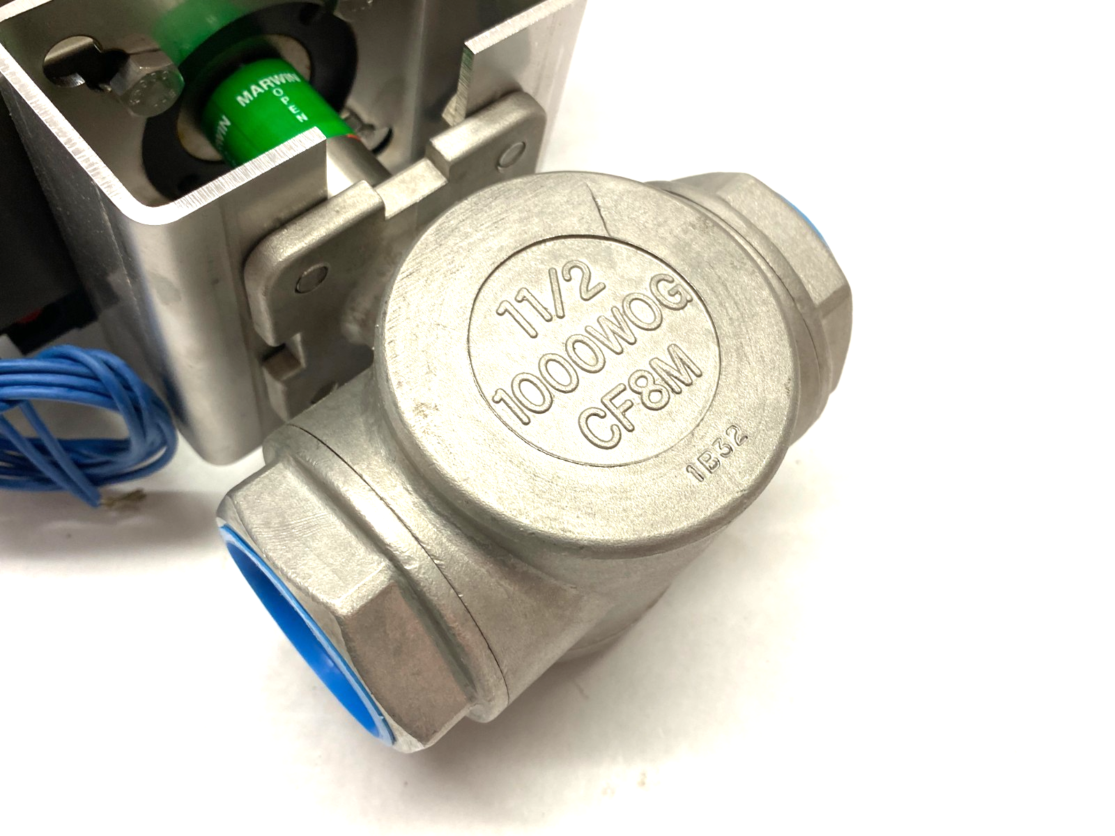 Marwin UT Series Pneumatic Ball Valve Actuator Assembly, 1-1/2", 3-Way - Maverick Industrial Sales