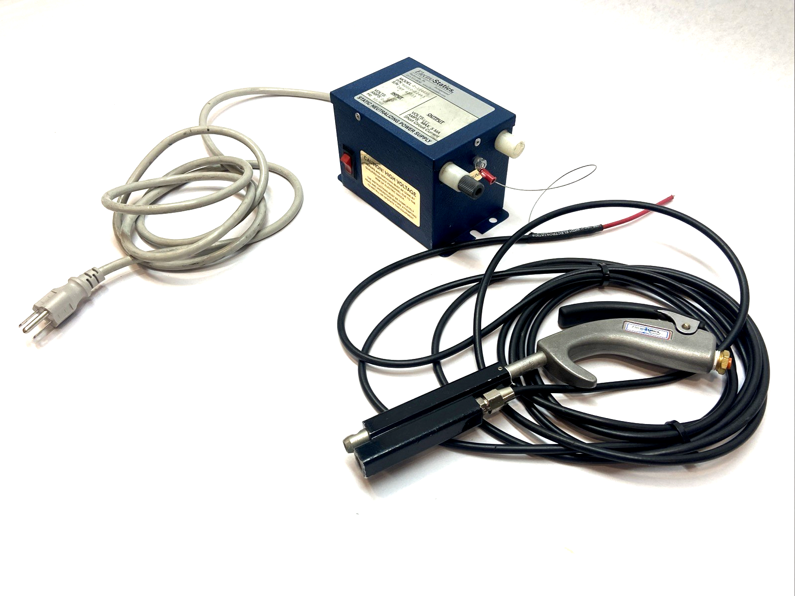 T1246SL | ElectroStatics Static Neutralizing Power Supply w/ Gun Attachment - Used - Maverick Industrial Sales
