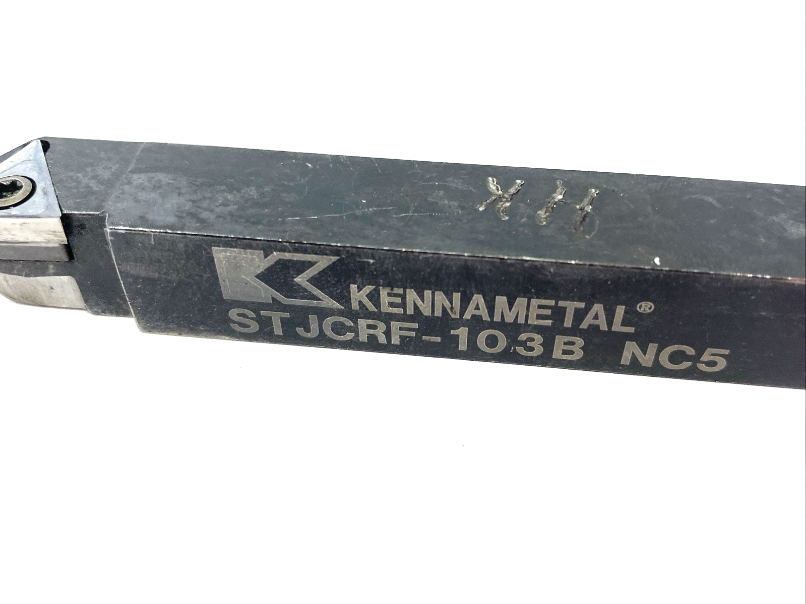 STJCRF-103B | Kennametal Indexable Toolholder Shank, Screw-On, SDJC-F -3° - Used - Maverick Industrial Sales