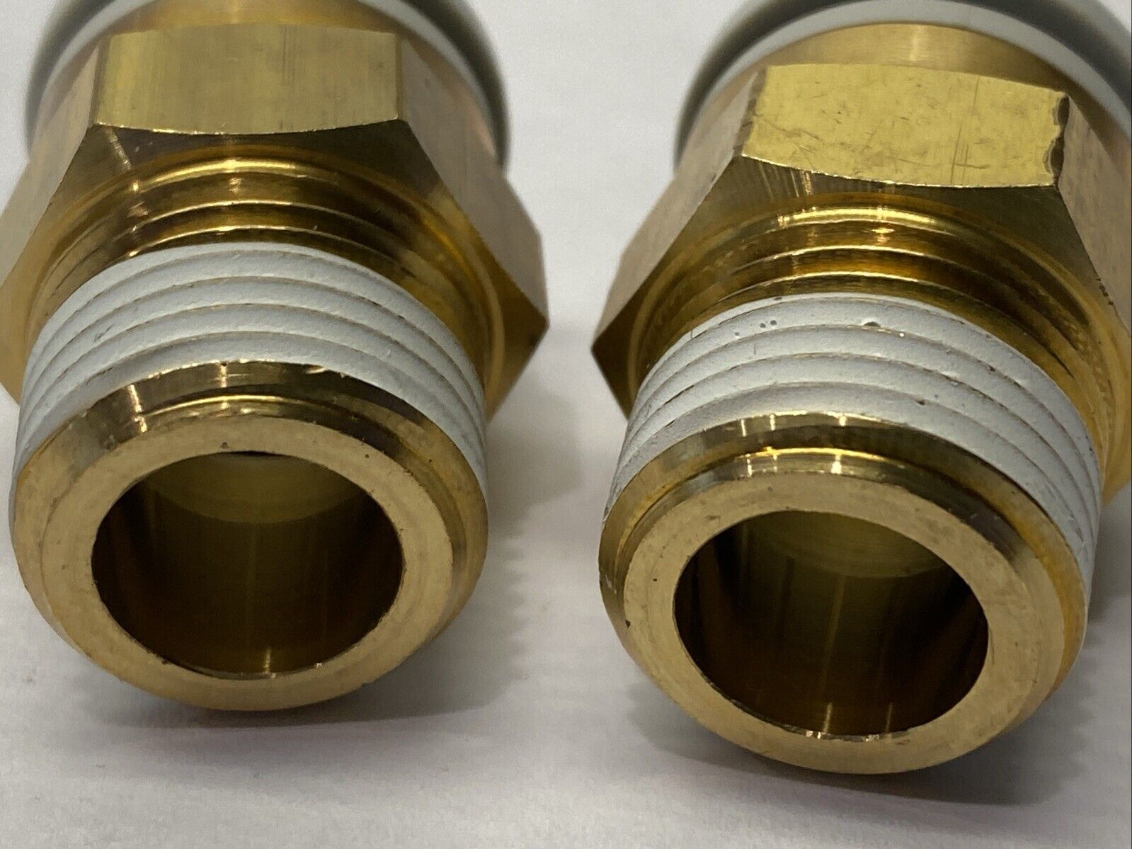 SMC KQ2H16-04AS Push To Connect Fittings 16mm OD LOT OF 2 - Maverick Industrial Sales