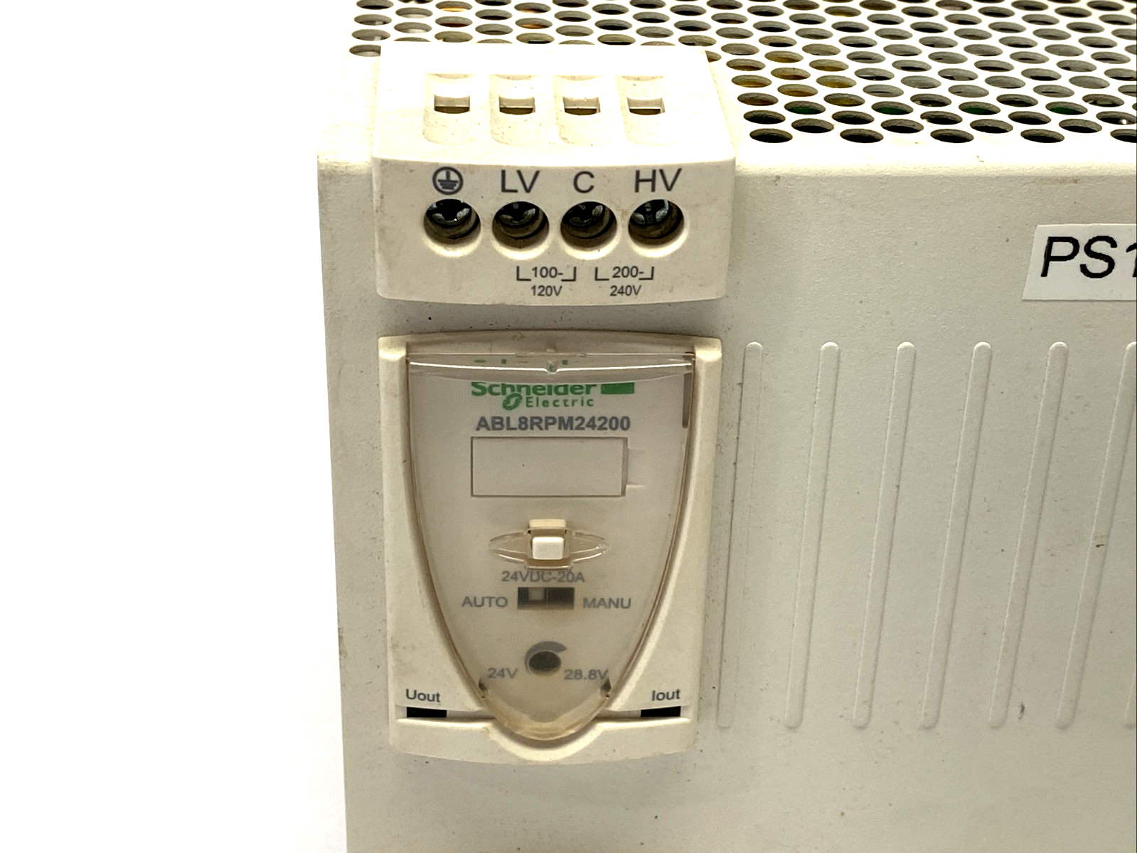 ABL8RPM24200 | Schneider Electric Regulated Switch Power Supply 100-240V 24VDC 20A - Used - Maverick Industrial Sales