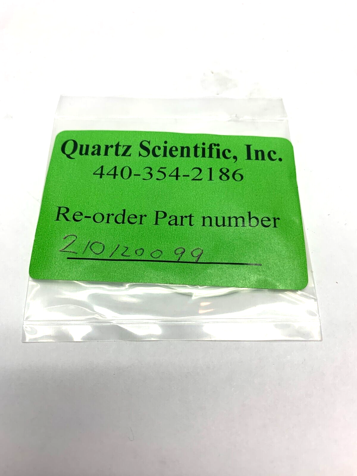 210120099 | Quartz Scientific Inc Quartz Disc 32mm Diameter 1.5mm Thickness - New - Maverick Industrial Sales