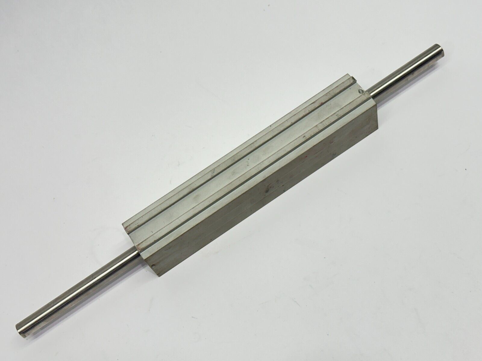 Compact ASFHD118X7 Pneumatic Double Ended Cylinder 1-1/8" Bore 7" Stroke - Maverick Industrial Sales
