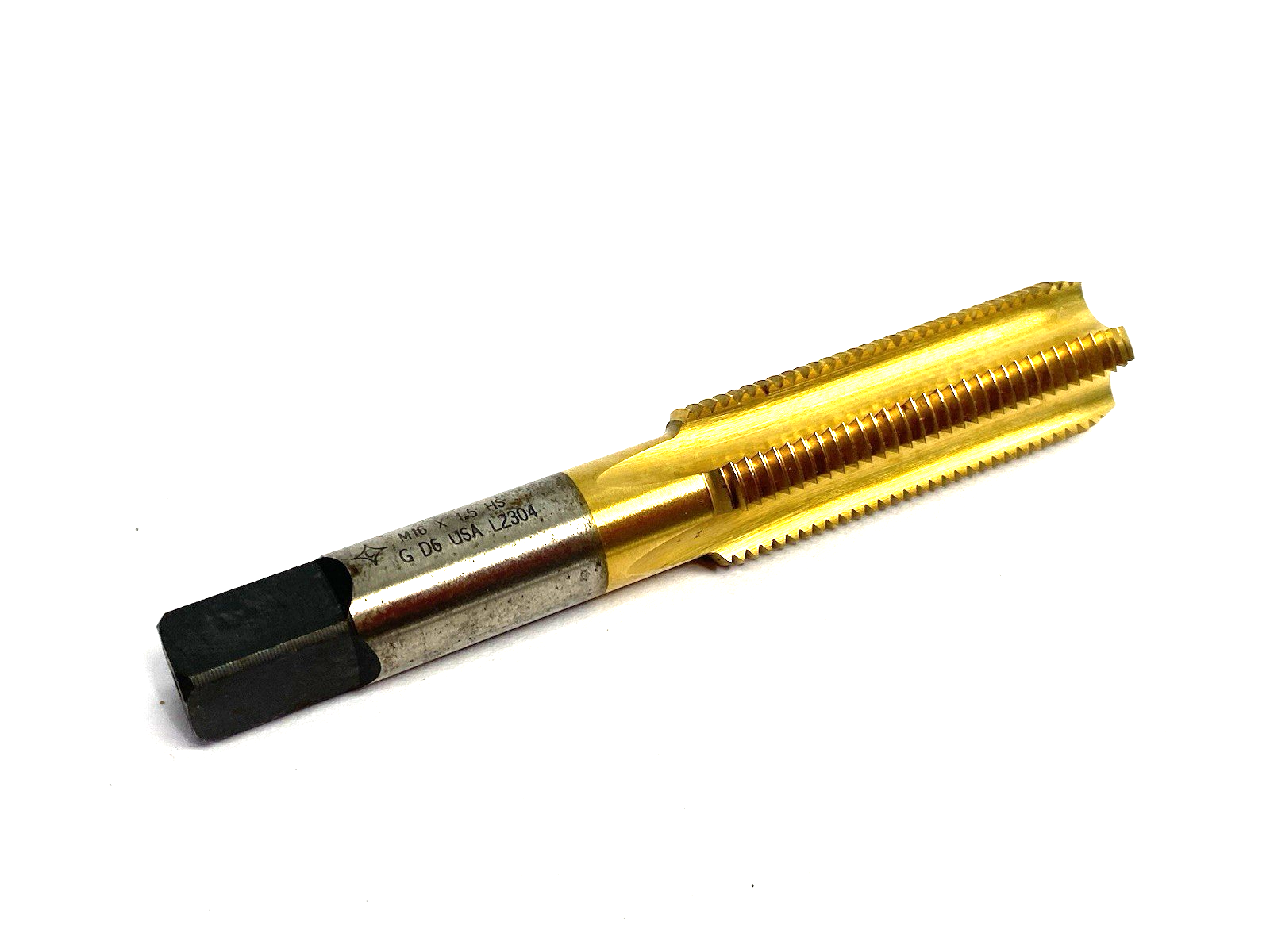 None | Cleveland M16 X 1.5 HSG D6, Straight Flute Tap, 4-Flute, L2304 - New Other - Maverick Industrial Sales