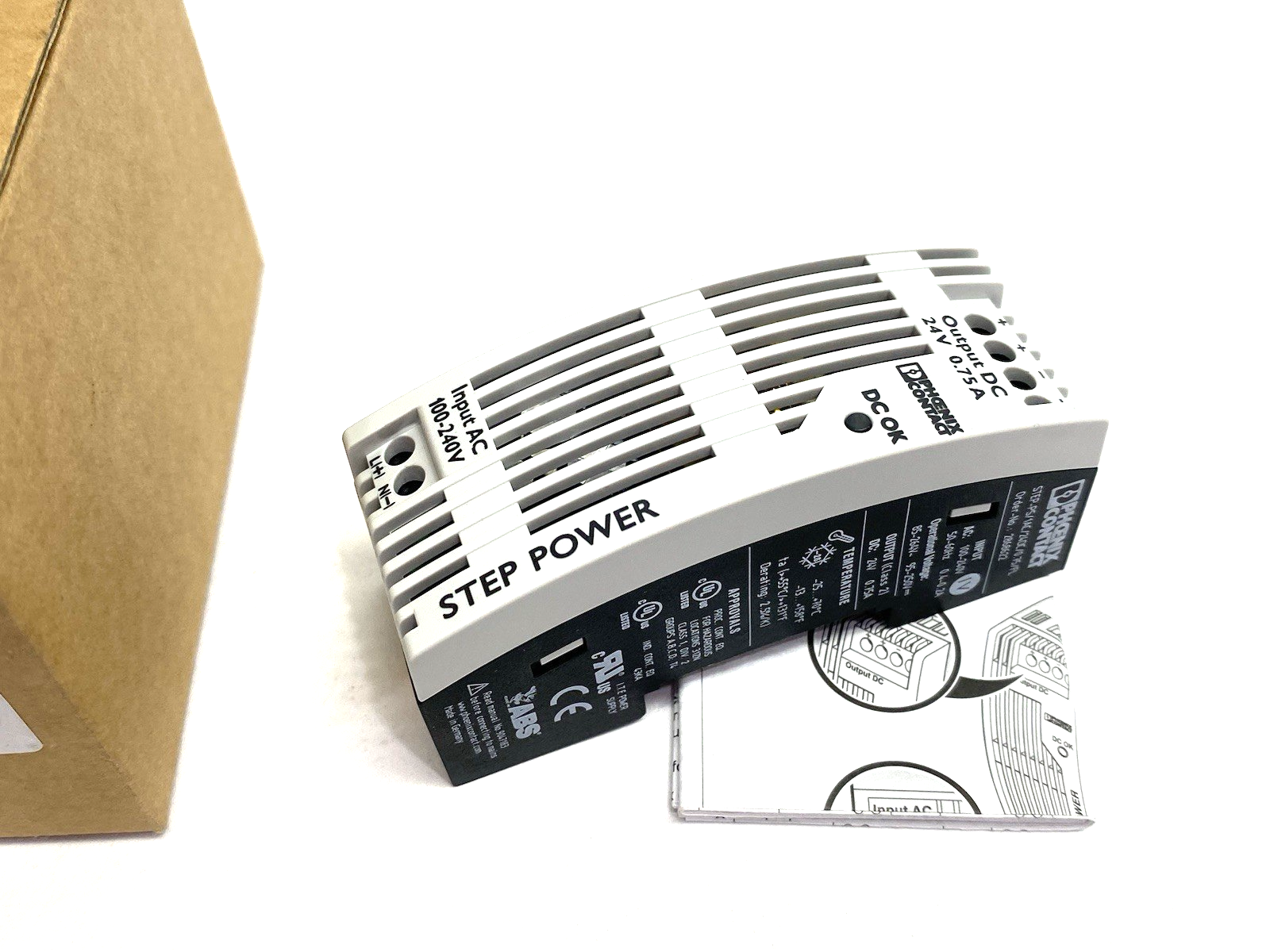 Phoenix Contact STEP-PS/ 1AC/24DC/0.75/FL Primary Switched Power Supply 2868622 - Maverick Industrial Sales