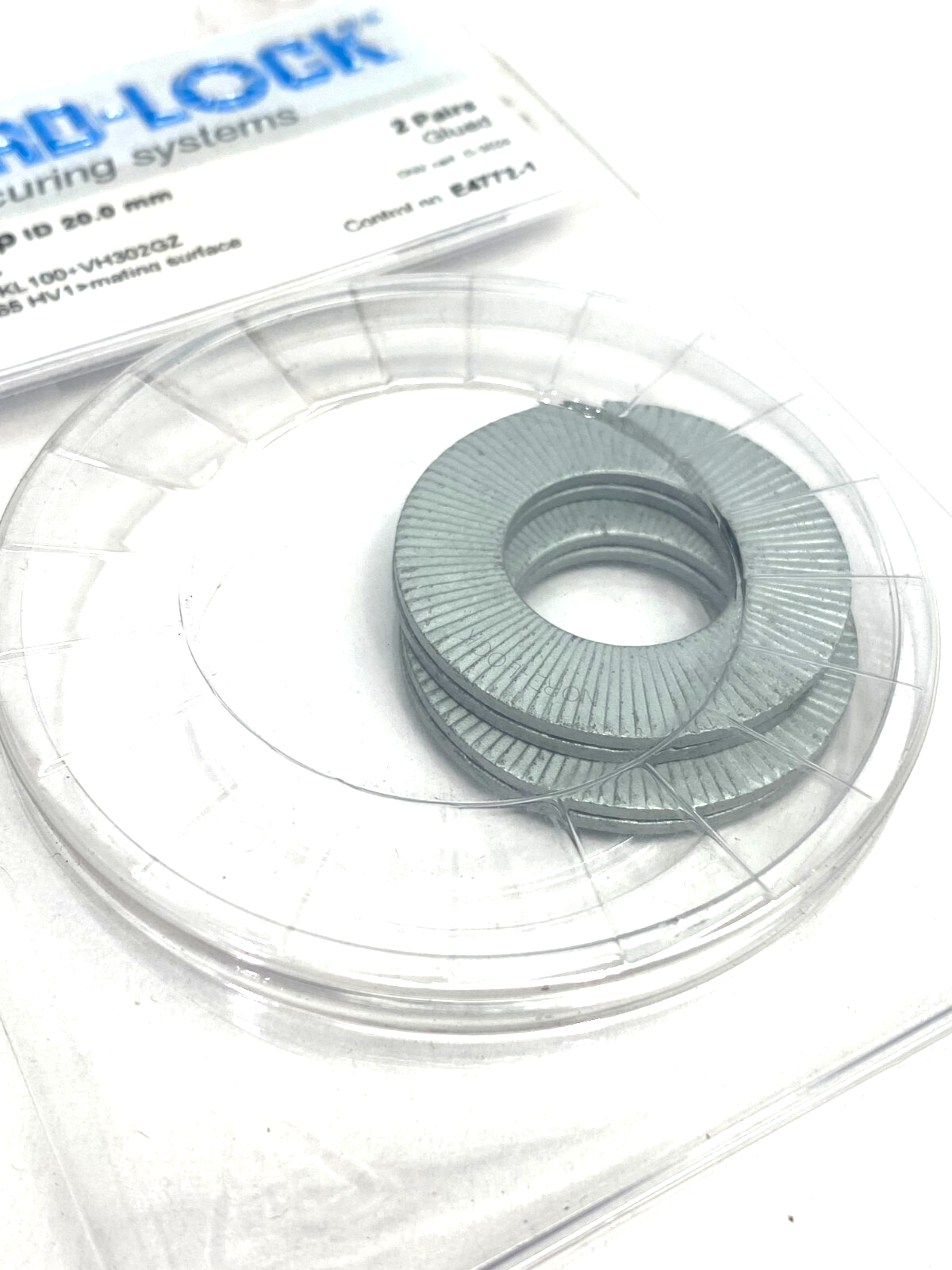 Nord-Lock 3052 Steel Lock Washer NL3/4"sp ID 20.0mm 2 PAIRS - Maverick Industrial Sales