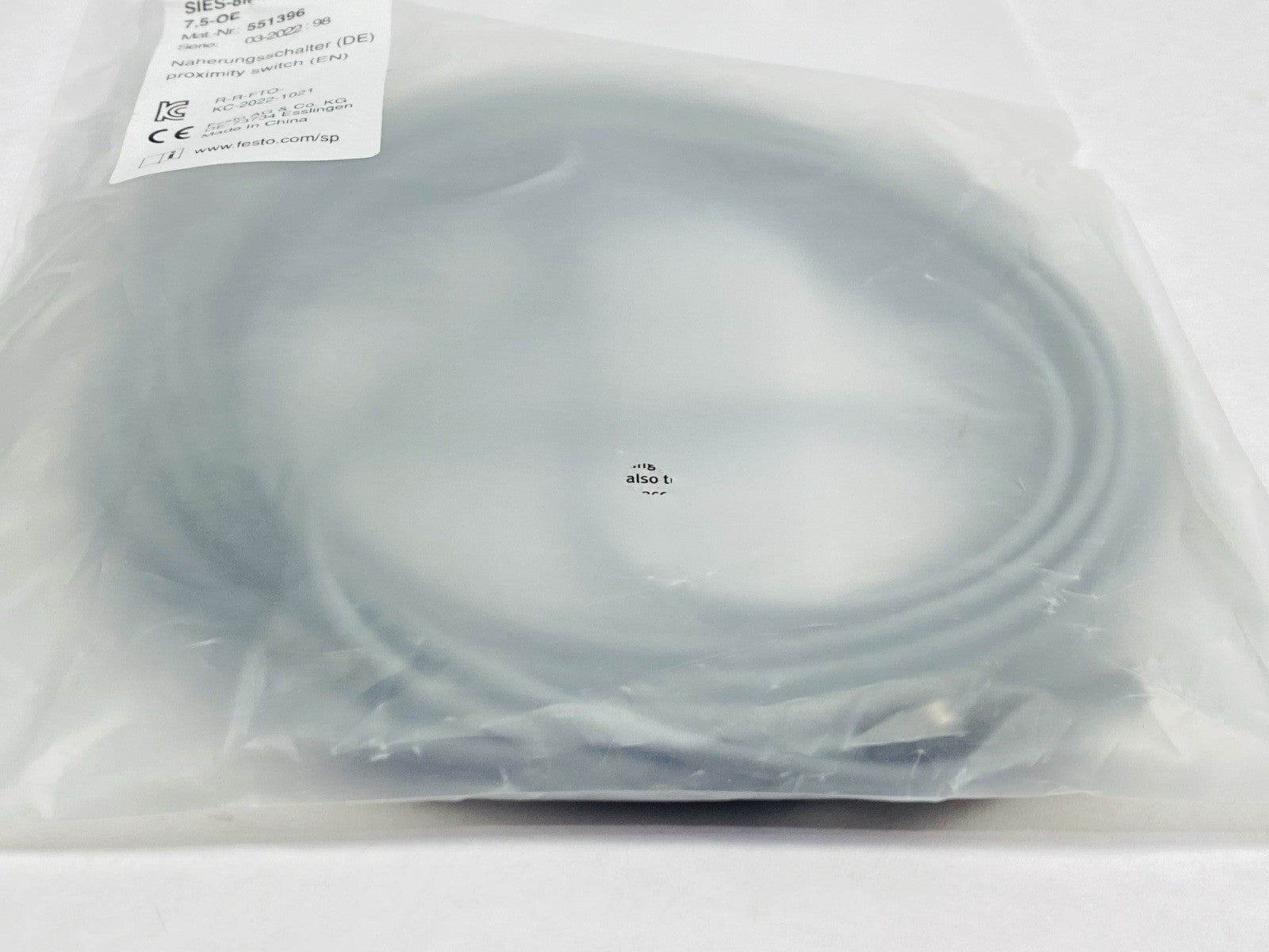 Festo SIES-8M-NS-24V-K-7.5-OE Proximity Sensor 10-30V 551396 - Maverick Industrial Sales