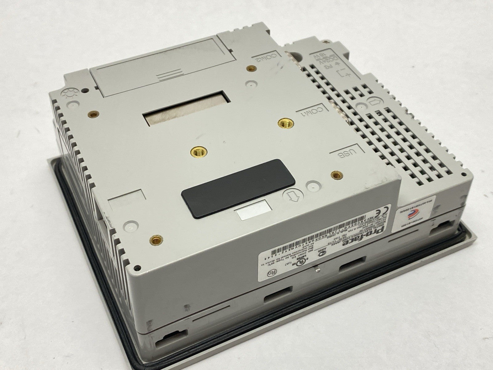 AST3301-B1-D24 | Pro-Face ST3000 Series 5" Operator Panel HMI 3580207-02 - For parts or not working - Maverick Industrial Sales