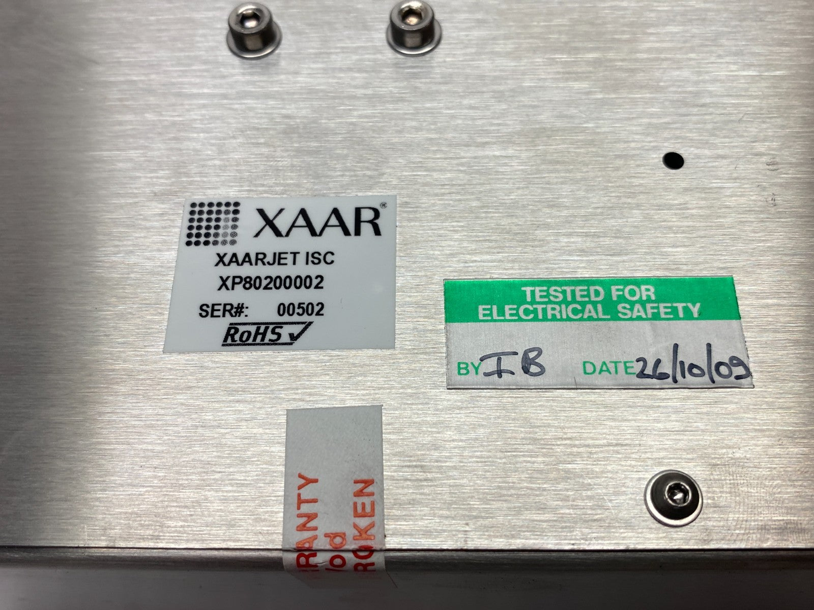 XAAR XP80200002 XAARJET ISC Ink Supply Controller - Used - Maverick Industrial Sales