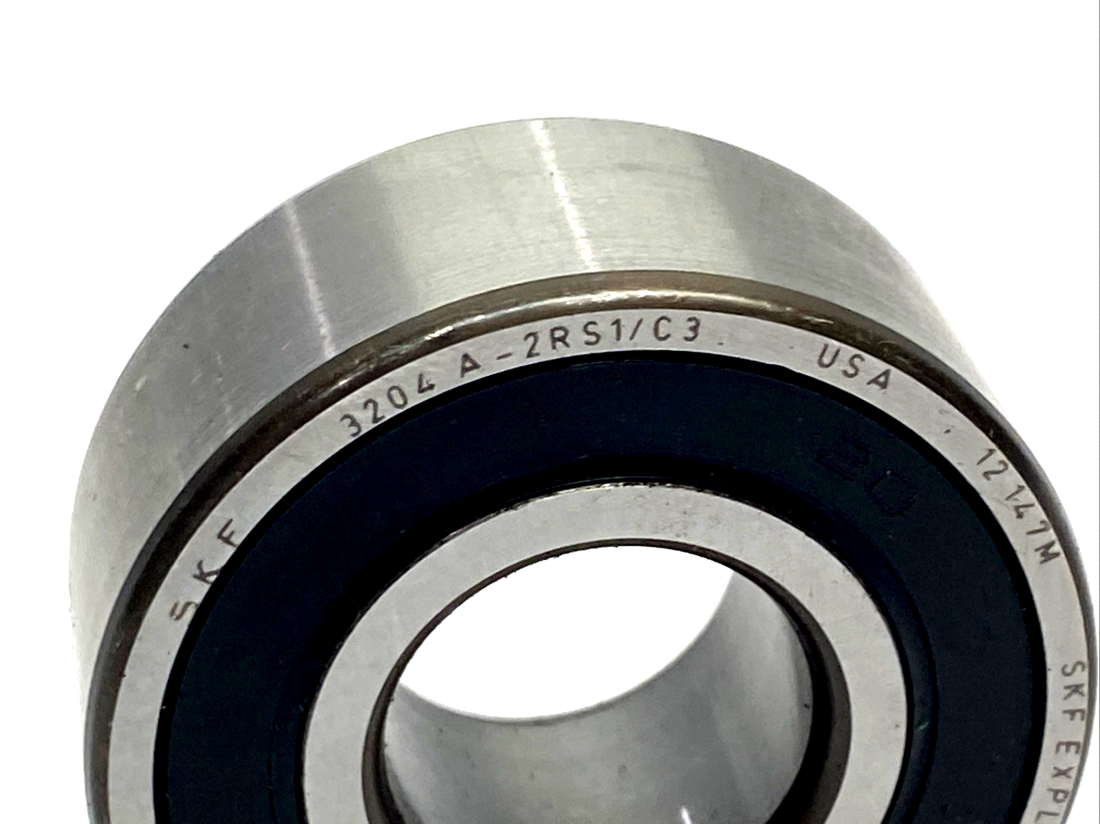 SKF 3204 A-2RS1/C3 Double Row Angular Contact Bearing, 20mm Bore 47mm OD - Maverick Industrial Sales