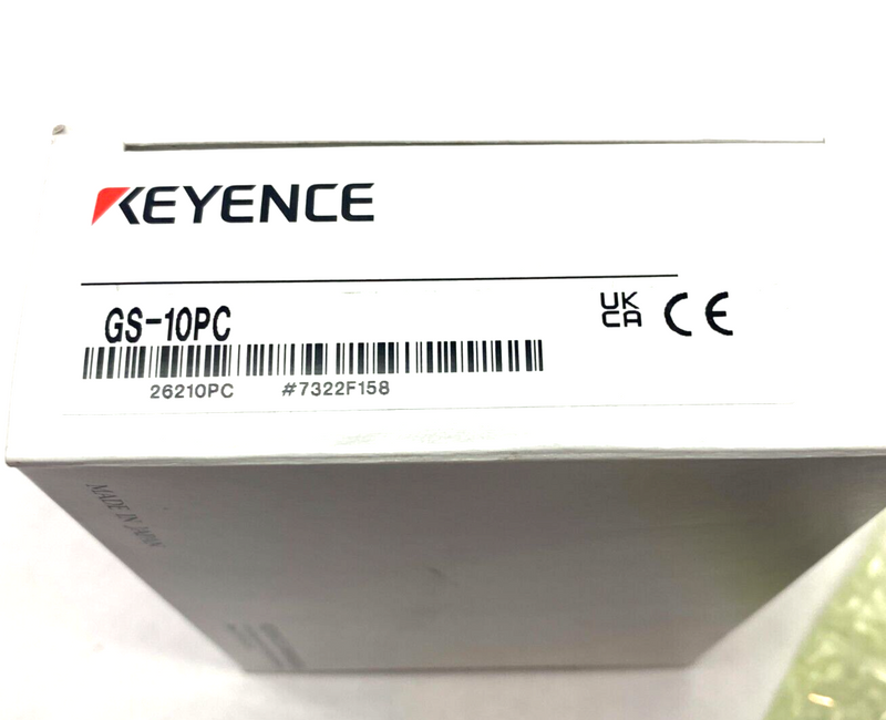 Keyence GS-10PC Simple Function Non-Contact Safety Interlock Switch 24VDC - Maverick Industrial Sales