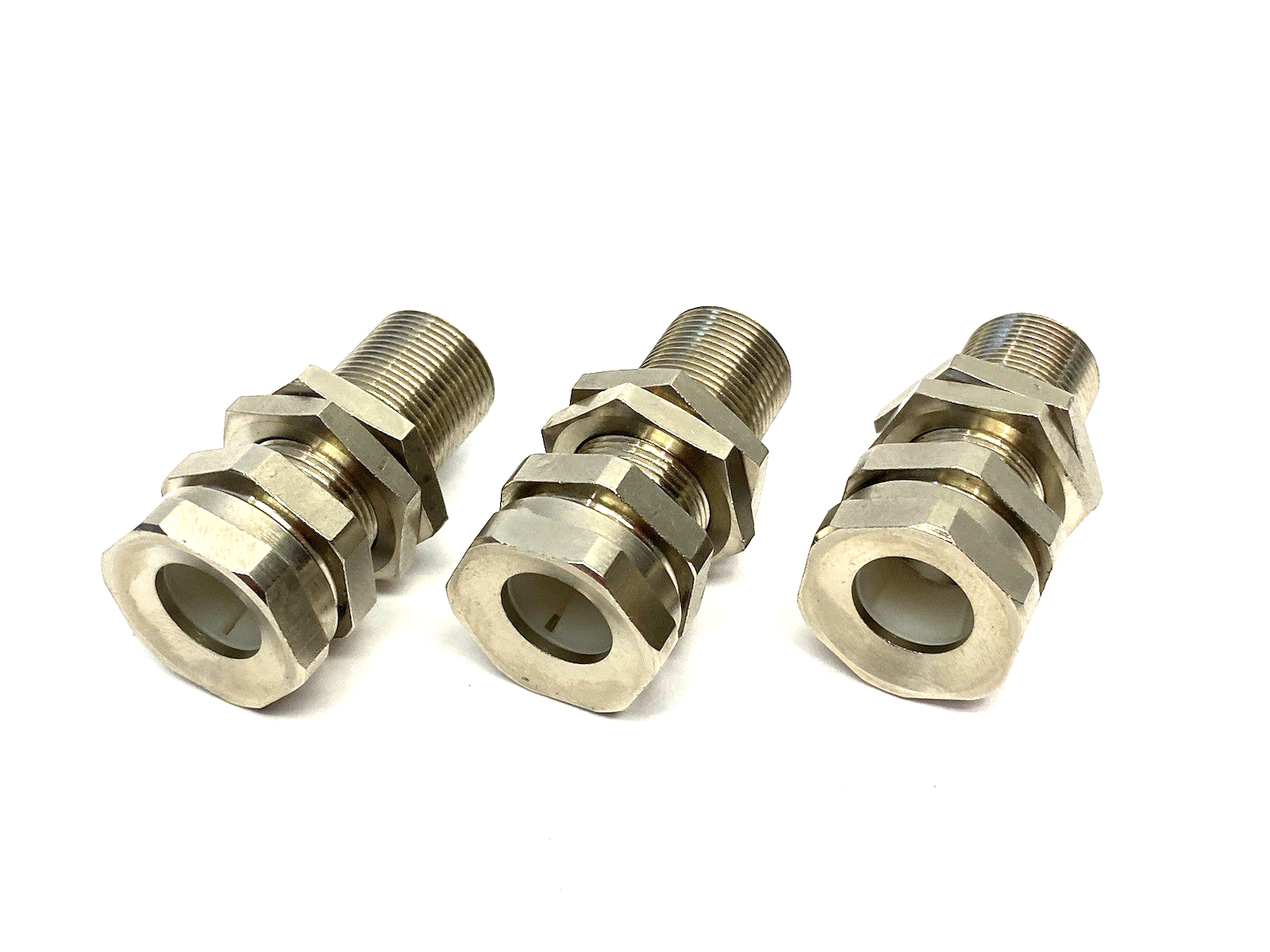 BAM00CY | Balluff Positive Stop Sensor Mount BES 12,0-KH-2L LOT OF 3 - Used - Maverick Industrial Sales