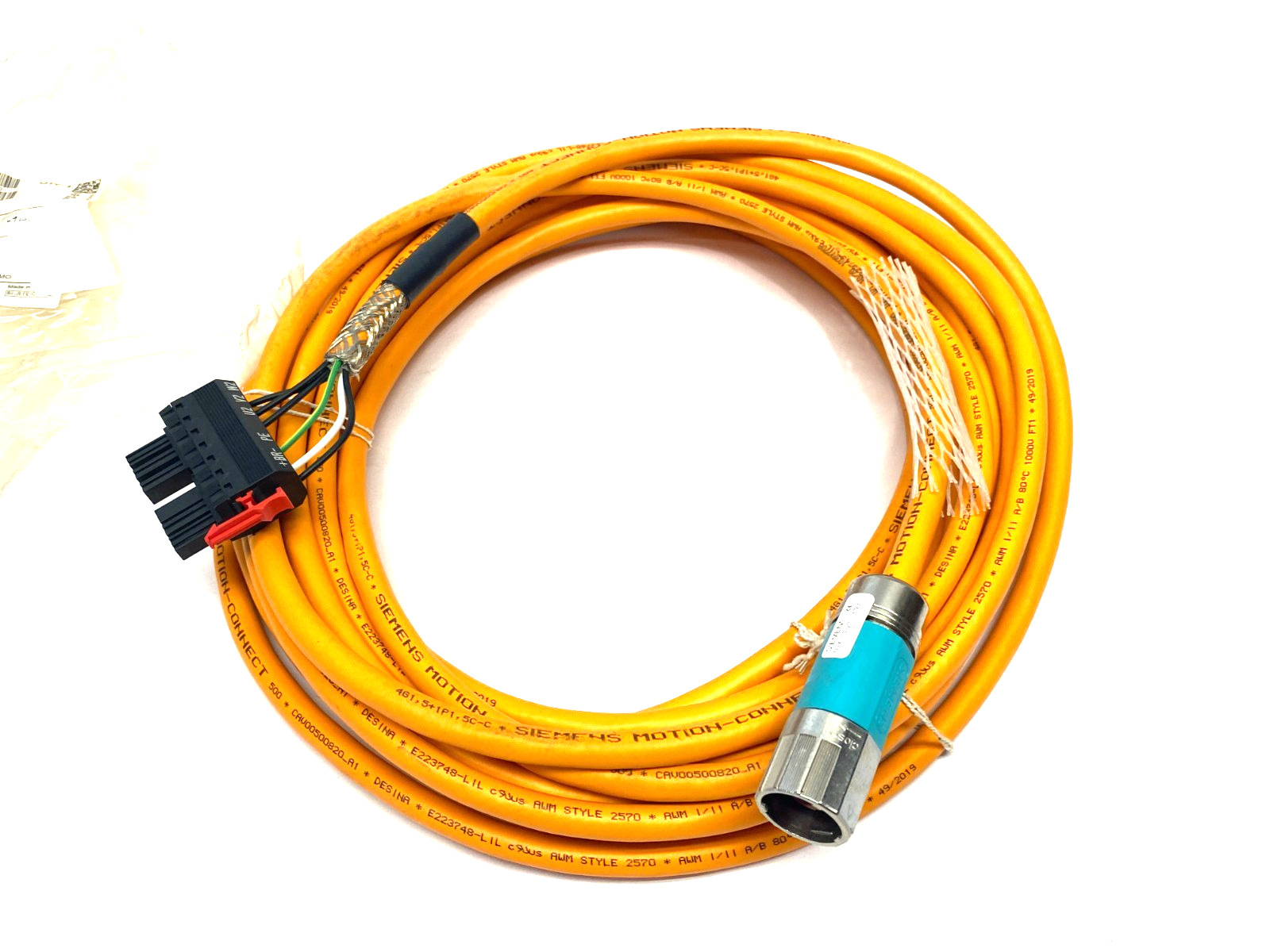Siemens 6FX5002-5DN06-1BA0 MOTION-CONNECT Power Cable Assembly - Maverick Industrial Sales