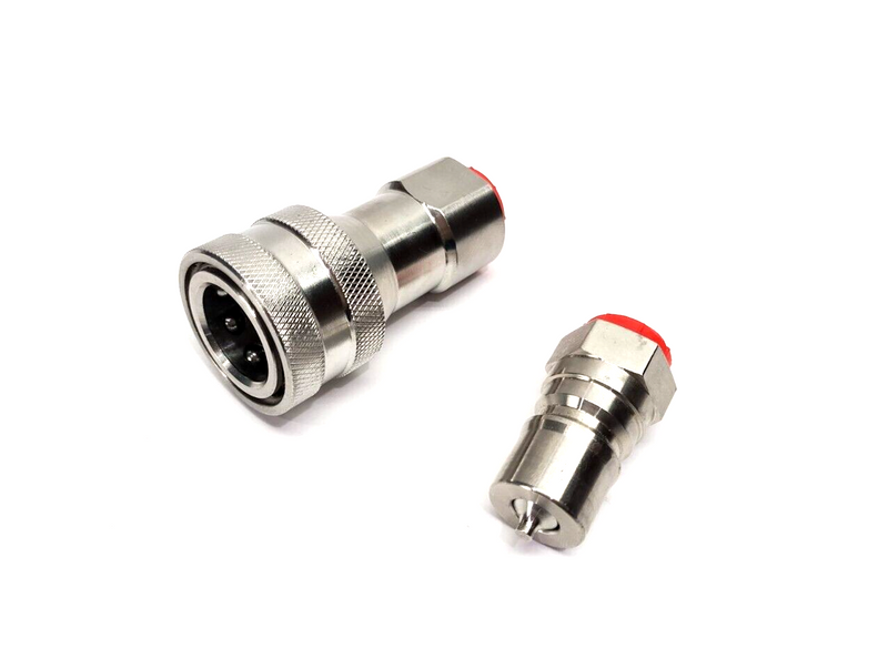 SV-MU-G3/8-EPDM Female & SV-St-G3/8-EPDM Male, SS Quick Coupling Set, G 3/8" - Maverick Industrial Sales