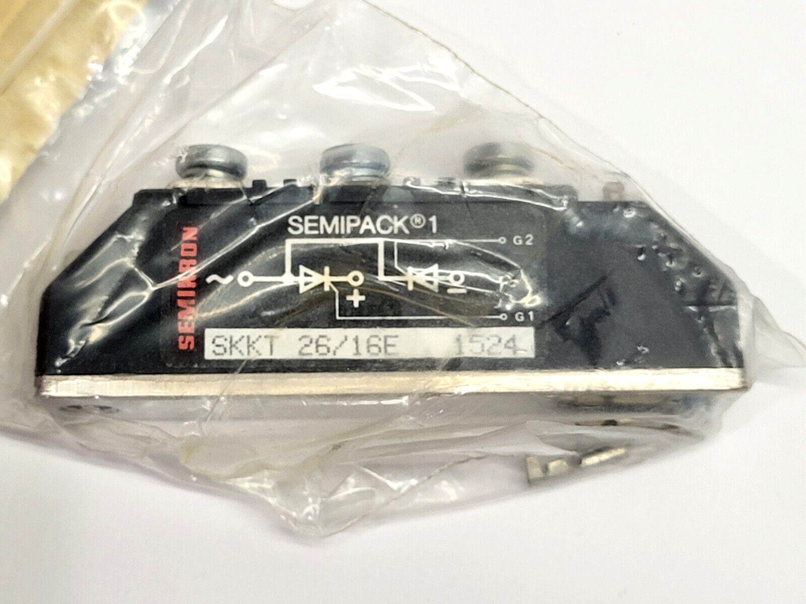 Semikron SKKT 26/16E Semipack Module - Maverick Industrial Sales