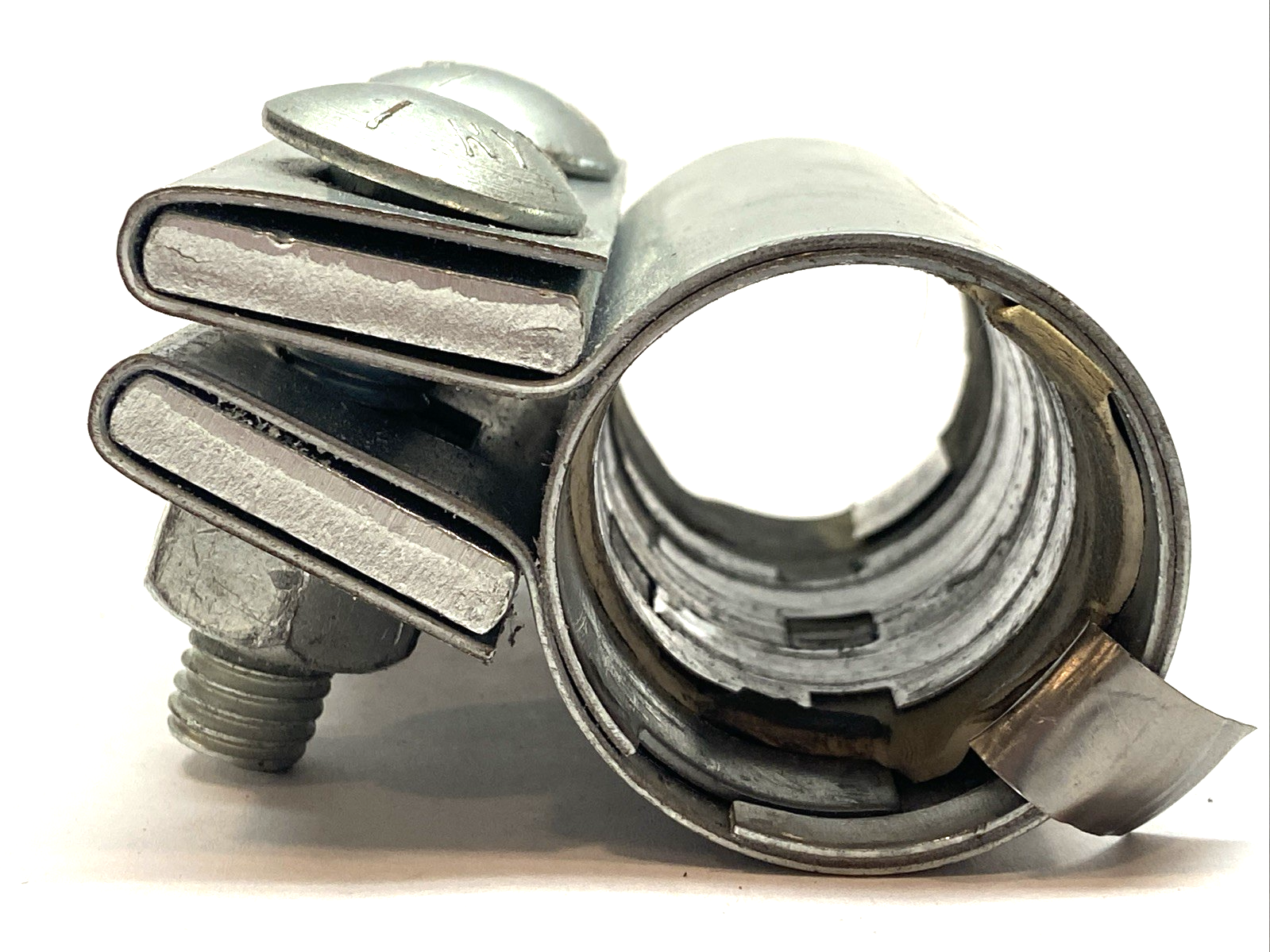 1.500" | HP 2 Bolt Compression Coupling 1.5" OD 4" Length LOT OF 3 - Used - Maverick Industrial Sales